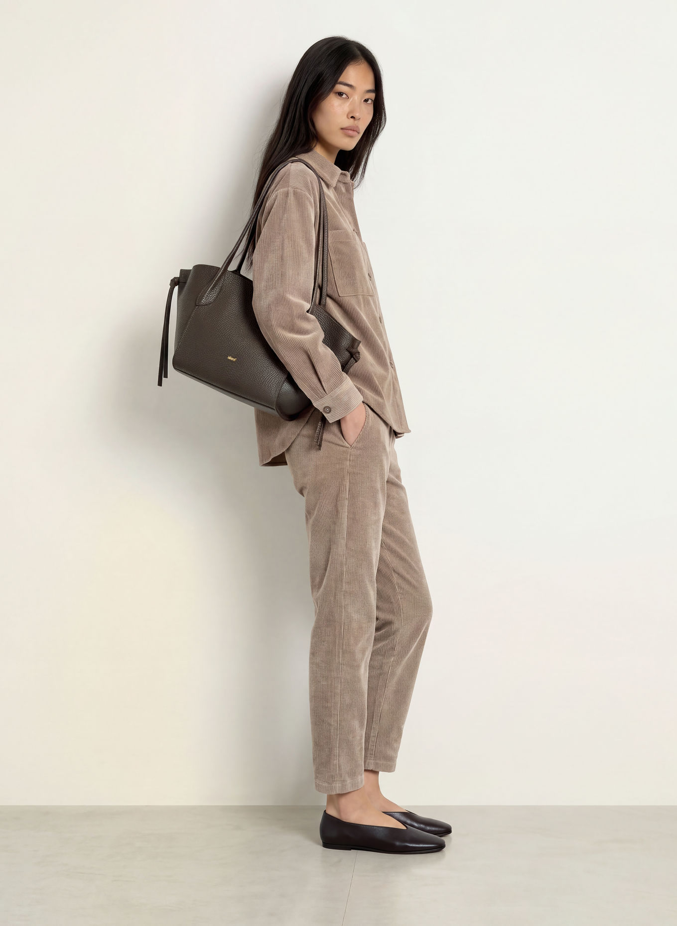 CINQUE Corduroy Pants CISLYO: BEIGE