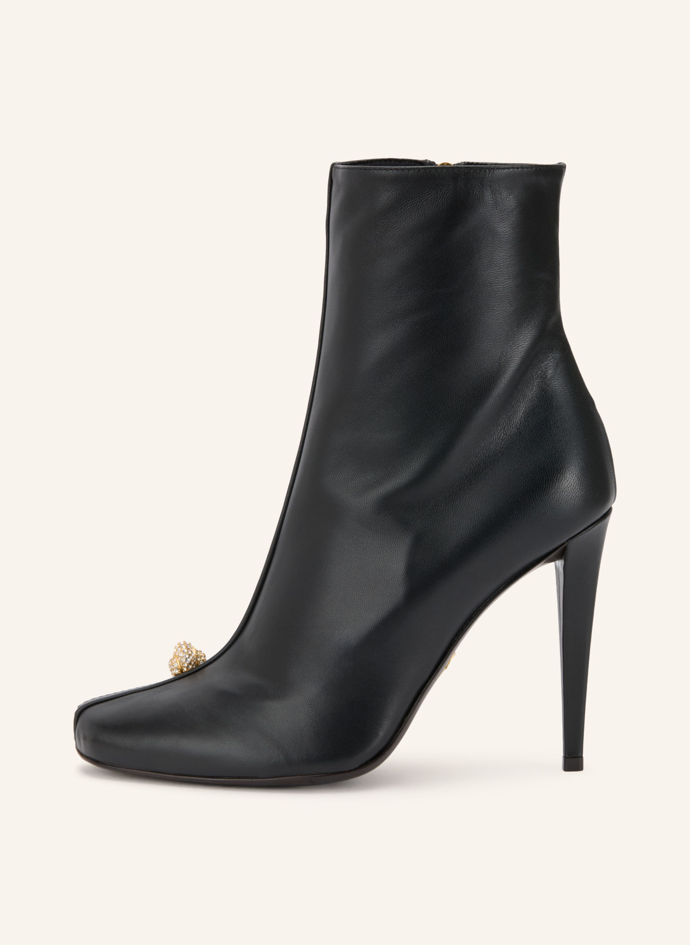 GIUSEPPE ZANOTTI DESIGN Ankelstövletter MANHATTAN med strass: SVART
