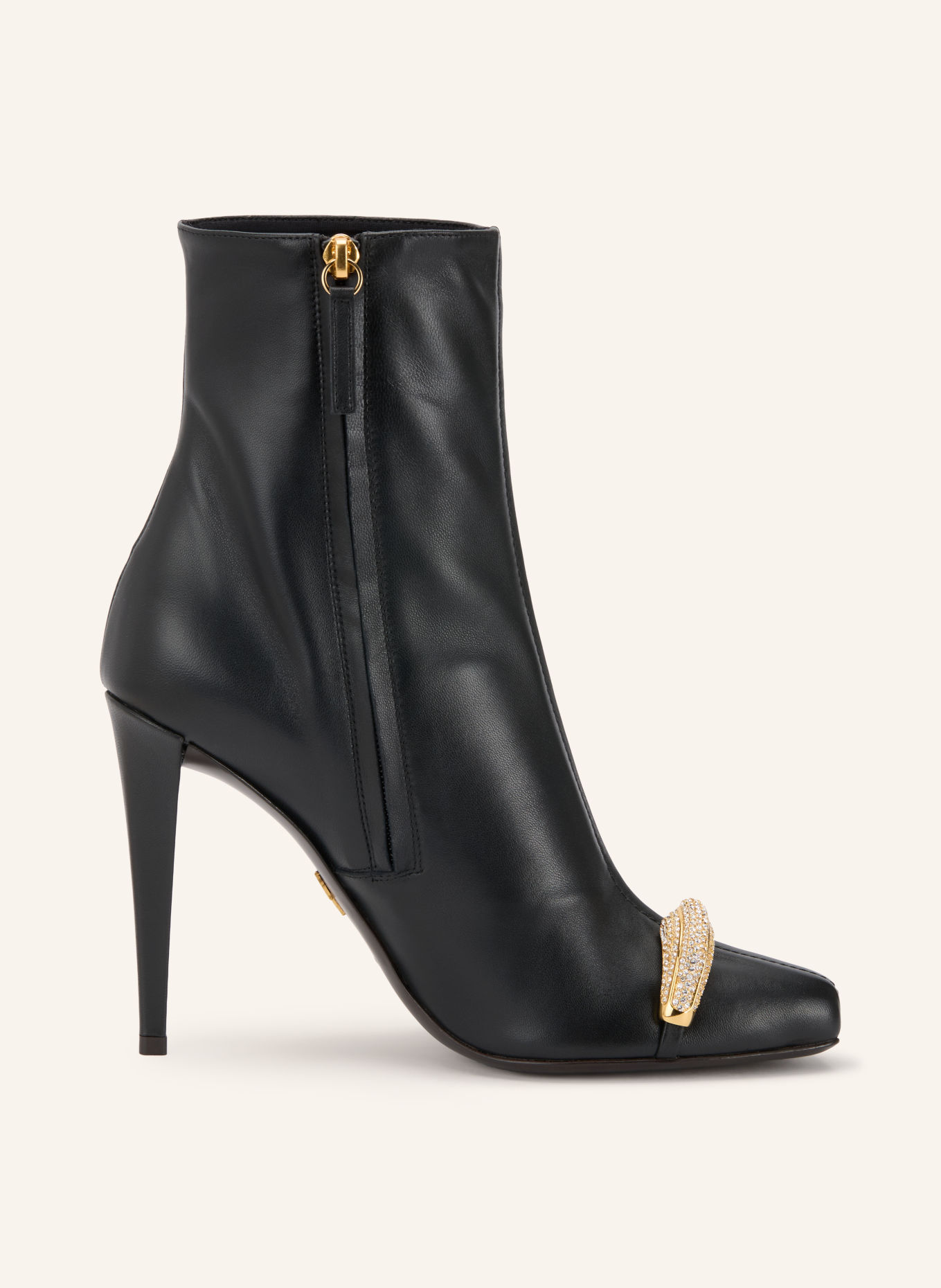 GIUSEPPE ZANOTTI DESIGN Ankelstövletter MANHATTAN med strass: SVART