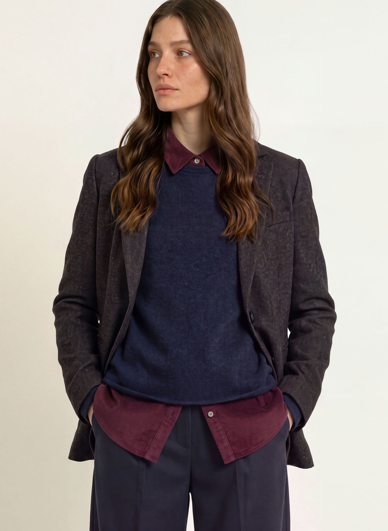 CIRCOLO 1901 Blazer: DUNKELROT
