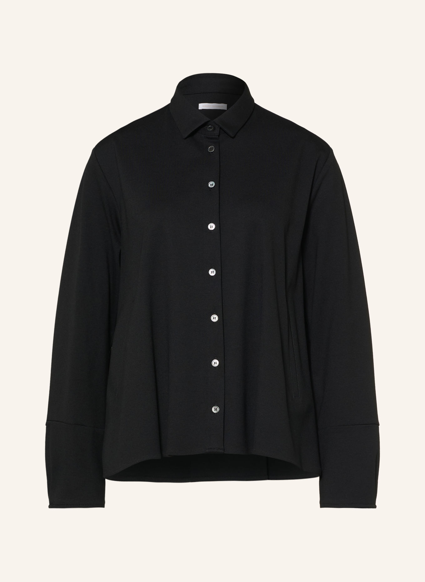 ROBERT FRIEDMAN Hemdbluse TINY: SCHWARZ
