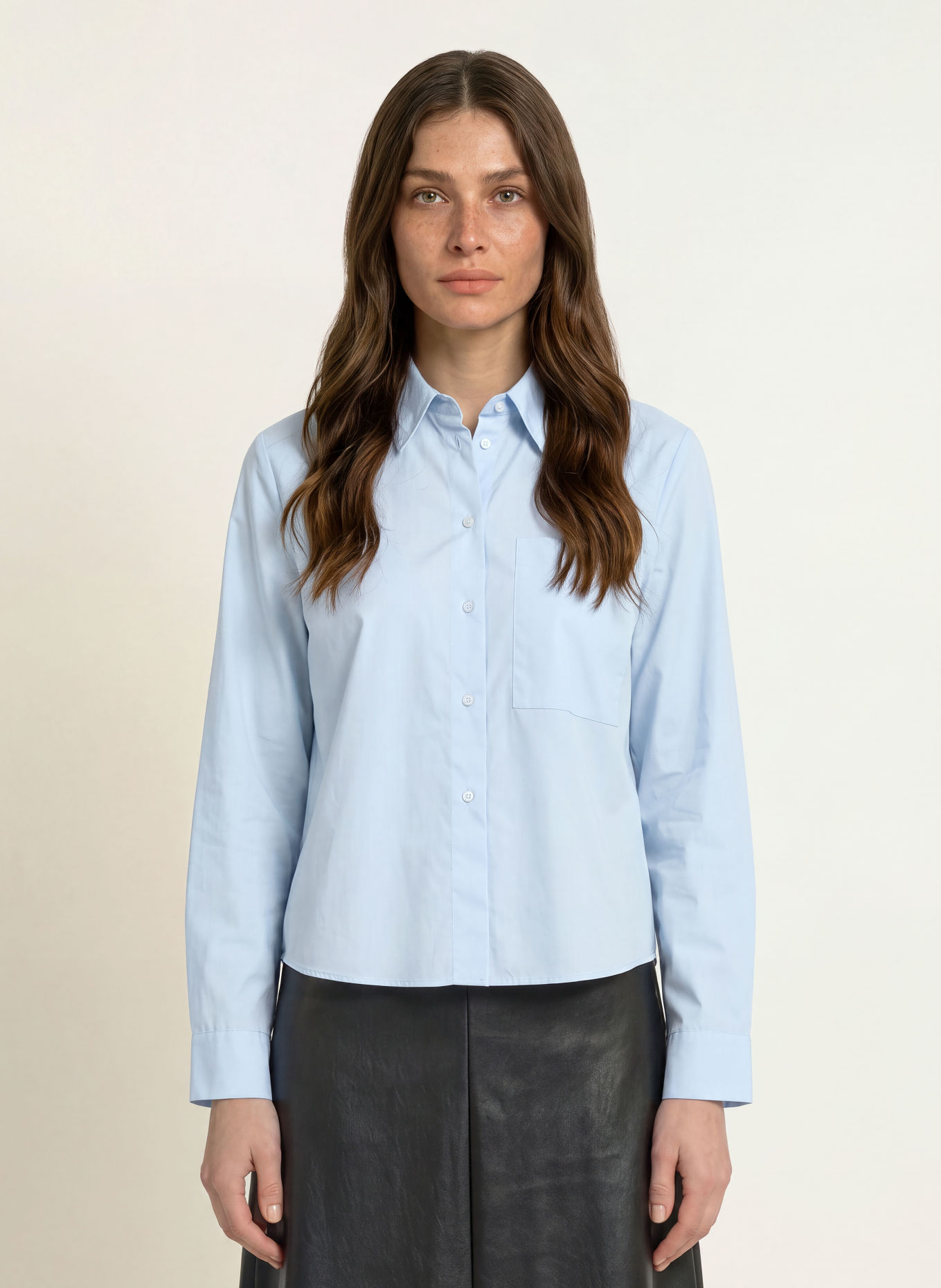 ROBERT FRIEDMAN Shirt blouse: LIGHT BLUE