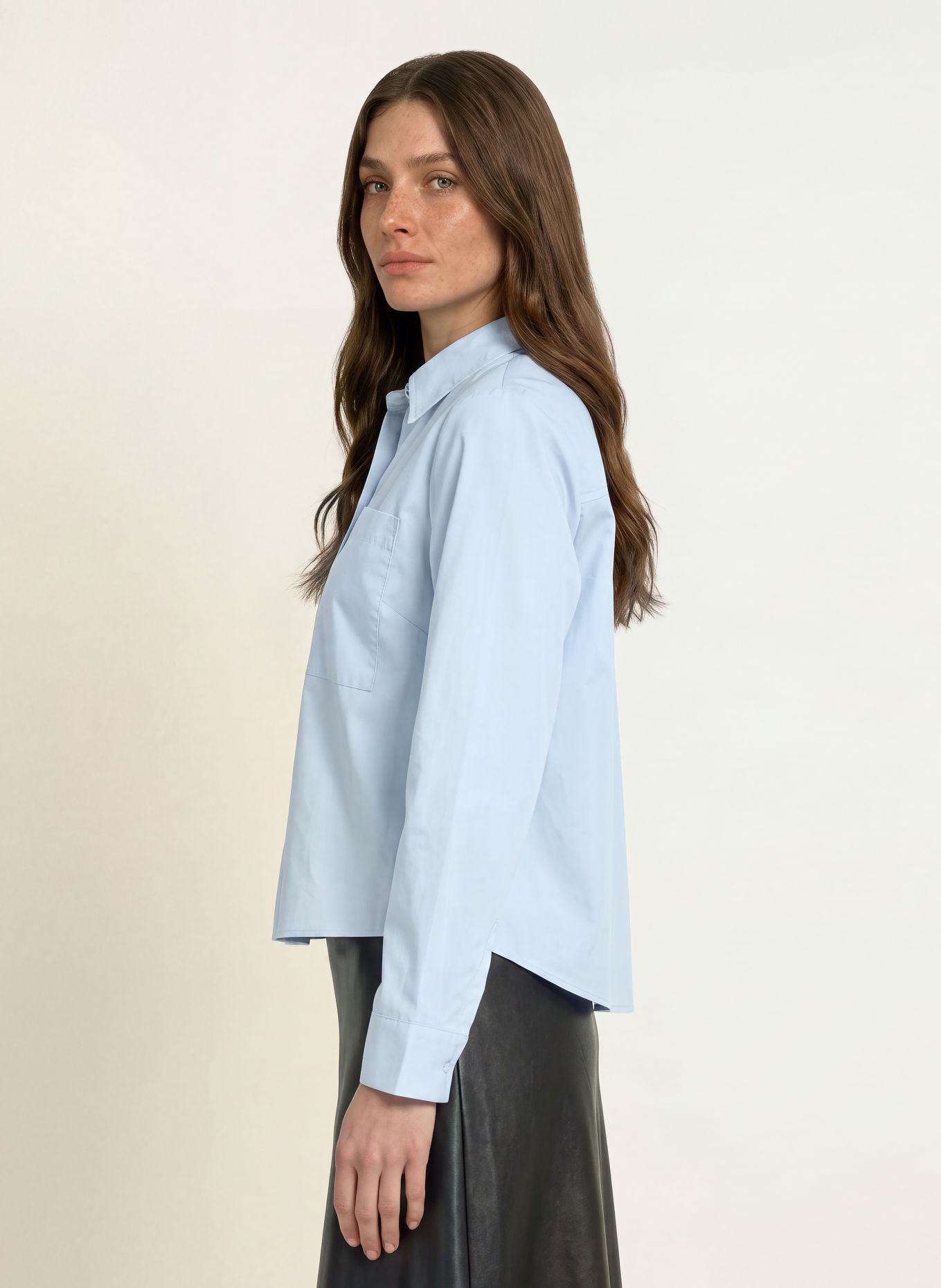 ROBERT FRIEDMAN Shirt blouse: LIGHT BLUE
