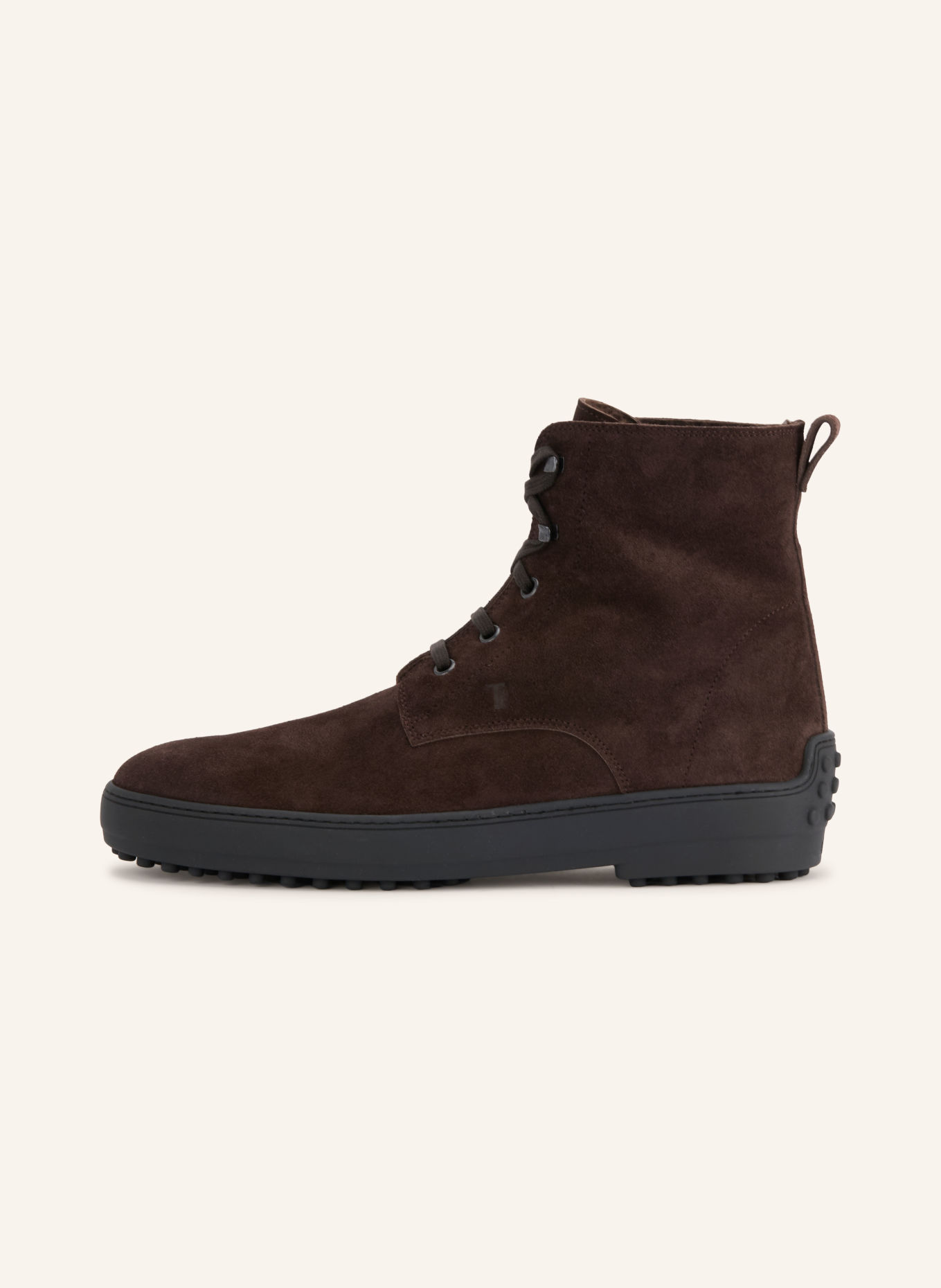 TOD'S Lace-up boots: DARK BROWN
