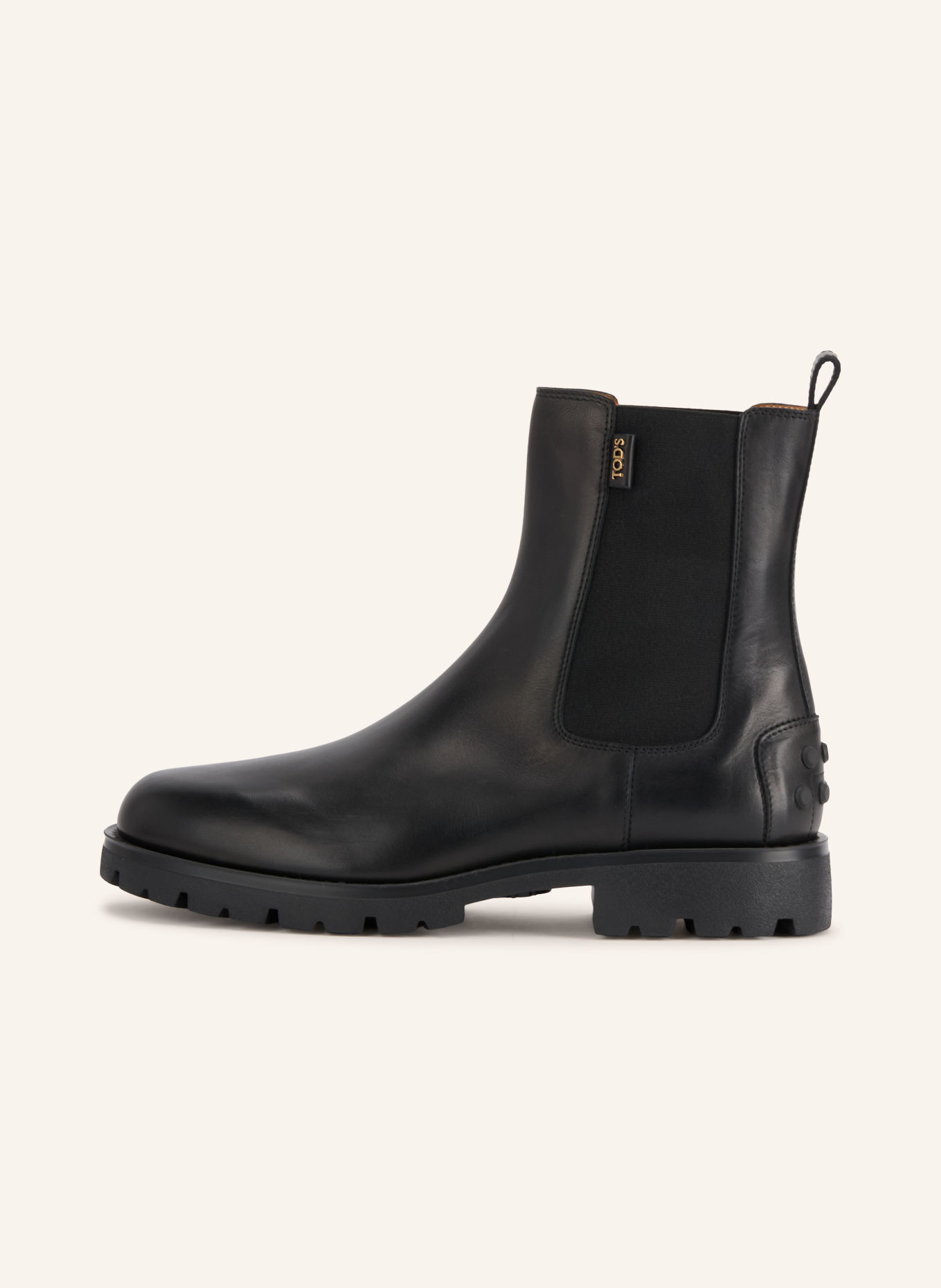 TOD'S Chelsea boots: BLACK