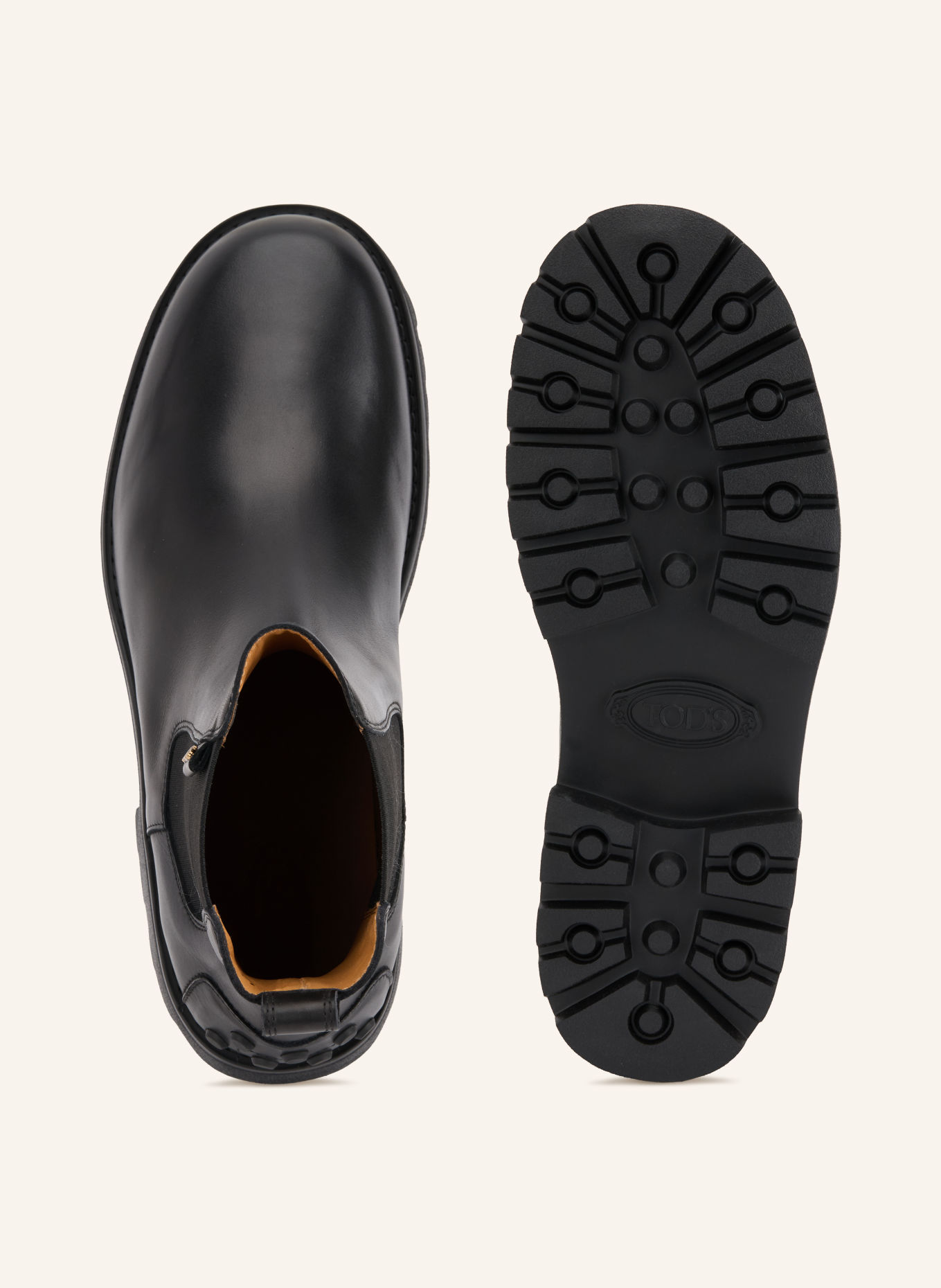 TOD'S Chelsea boots: BLACK