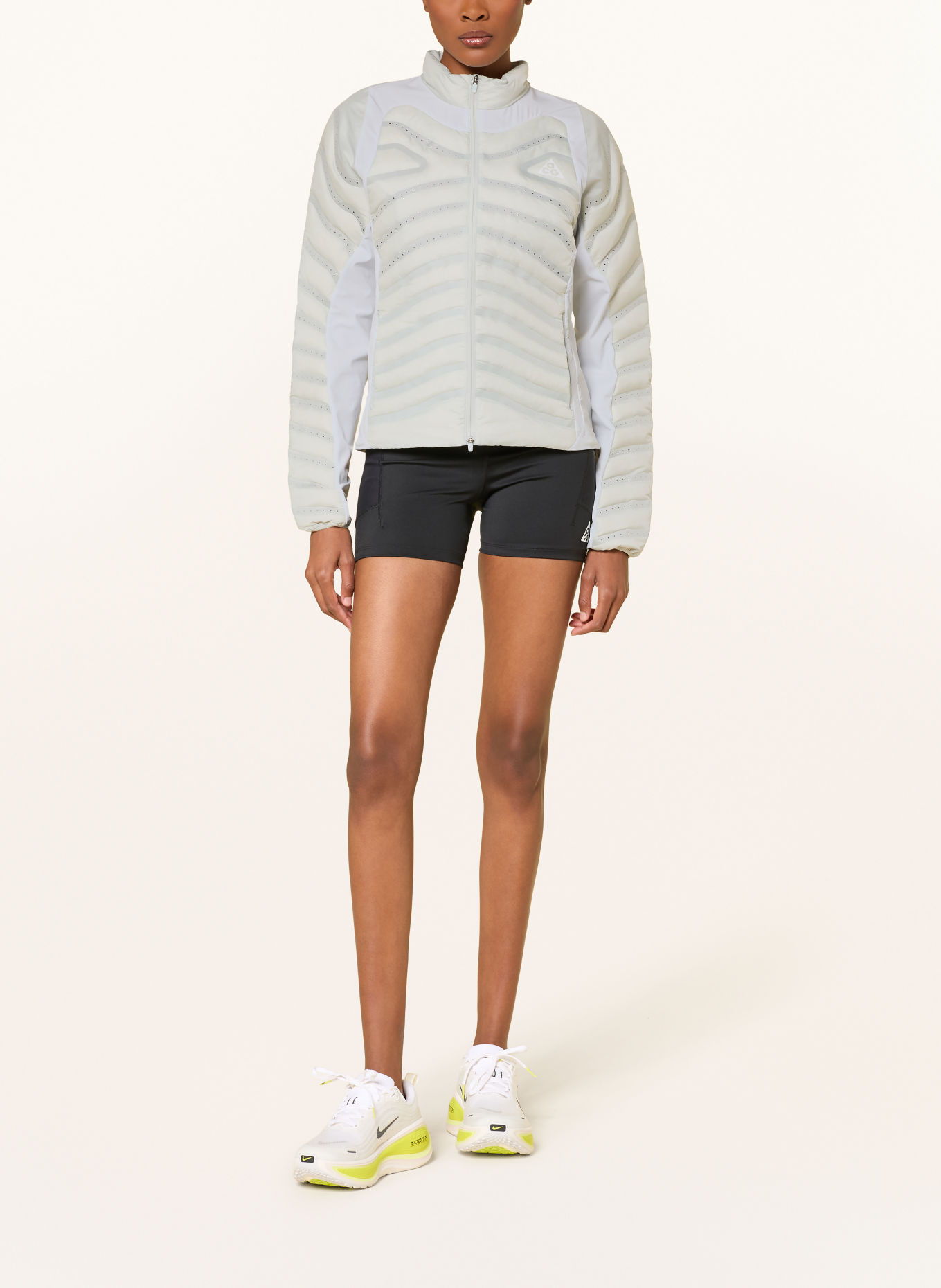 Nike Laufjacke LAVA LOFT mit Daunen: WEISS / CREME