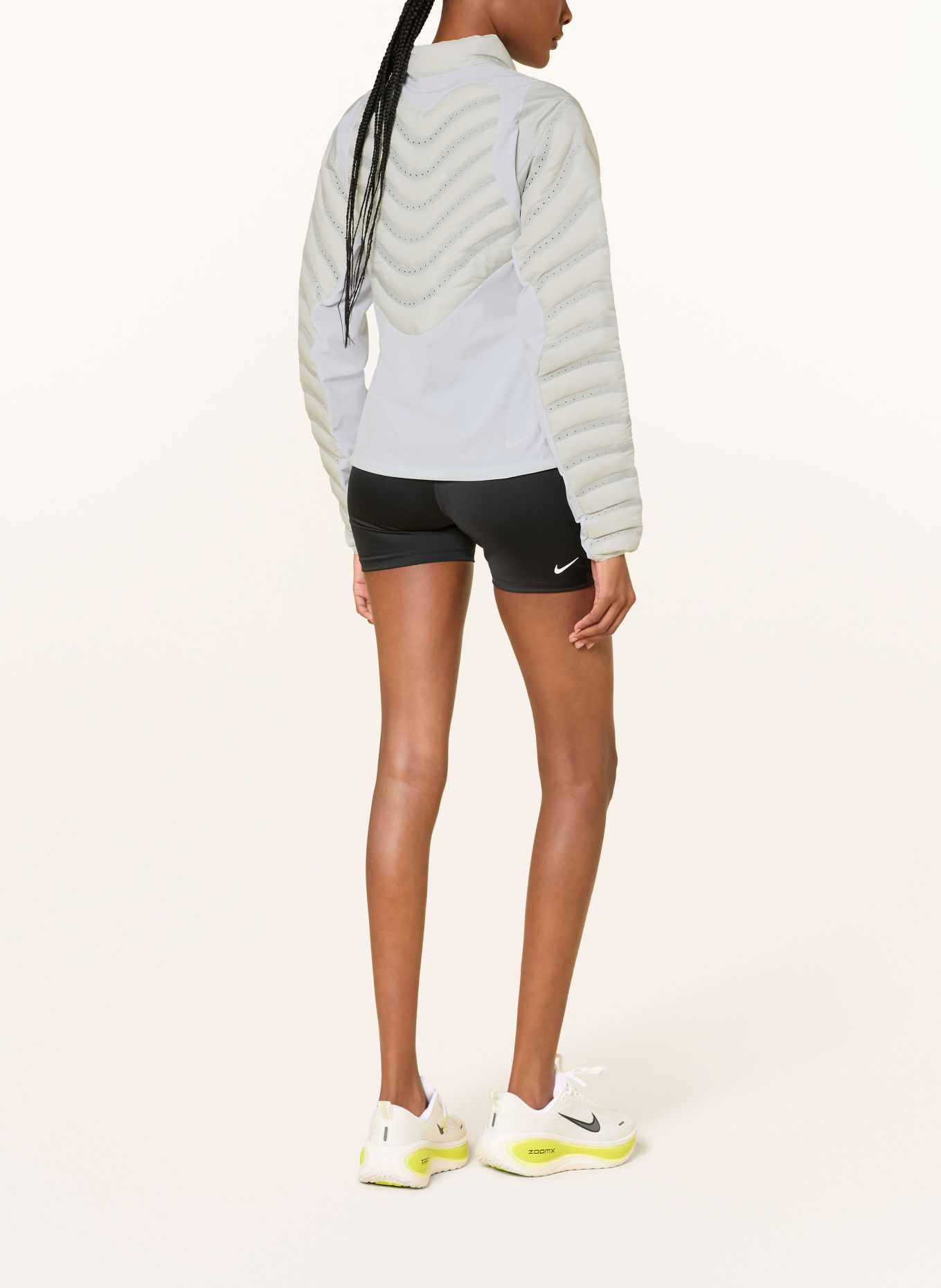 Nike Laufjacke LAVA LOFT mit Daunen: WEISS / CREME