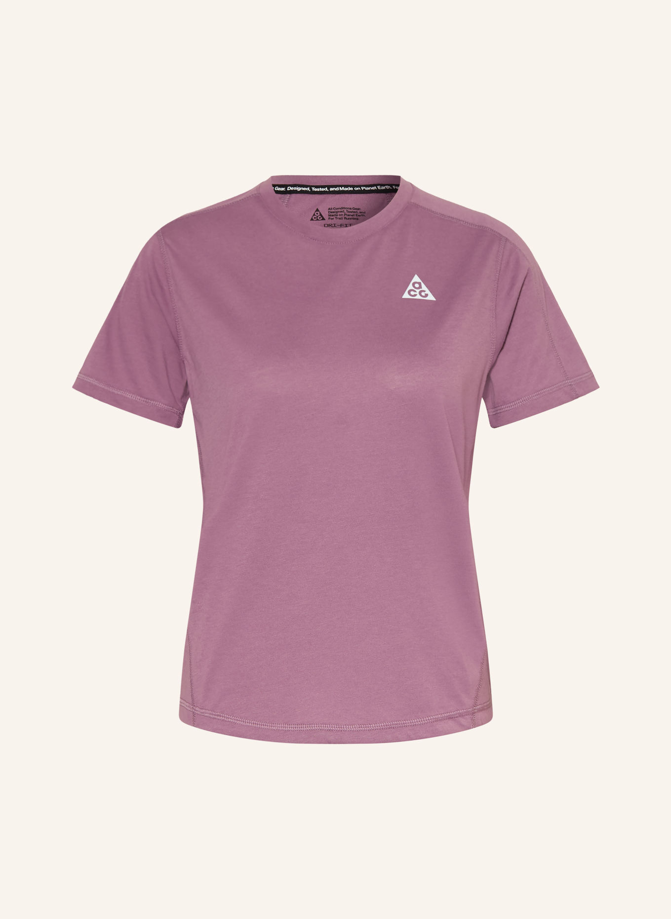 Nike Funkční tričko: STARORŮŽOVÁ