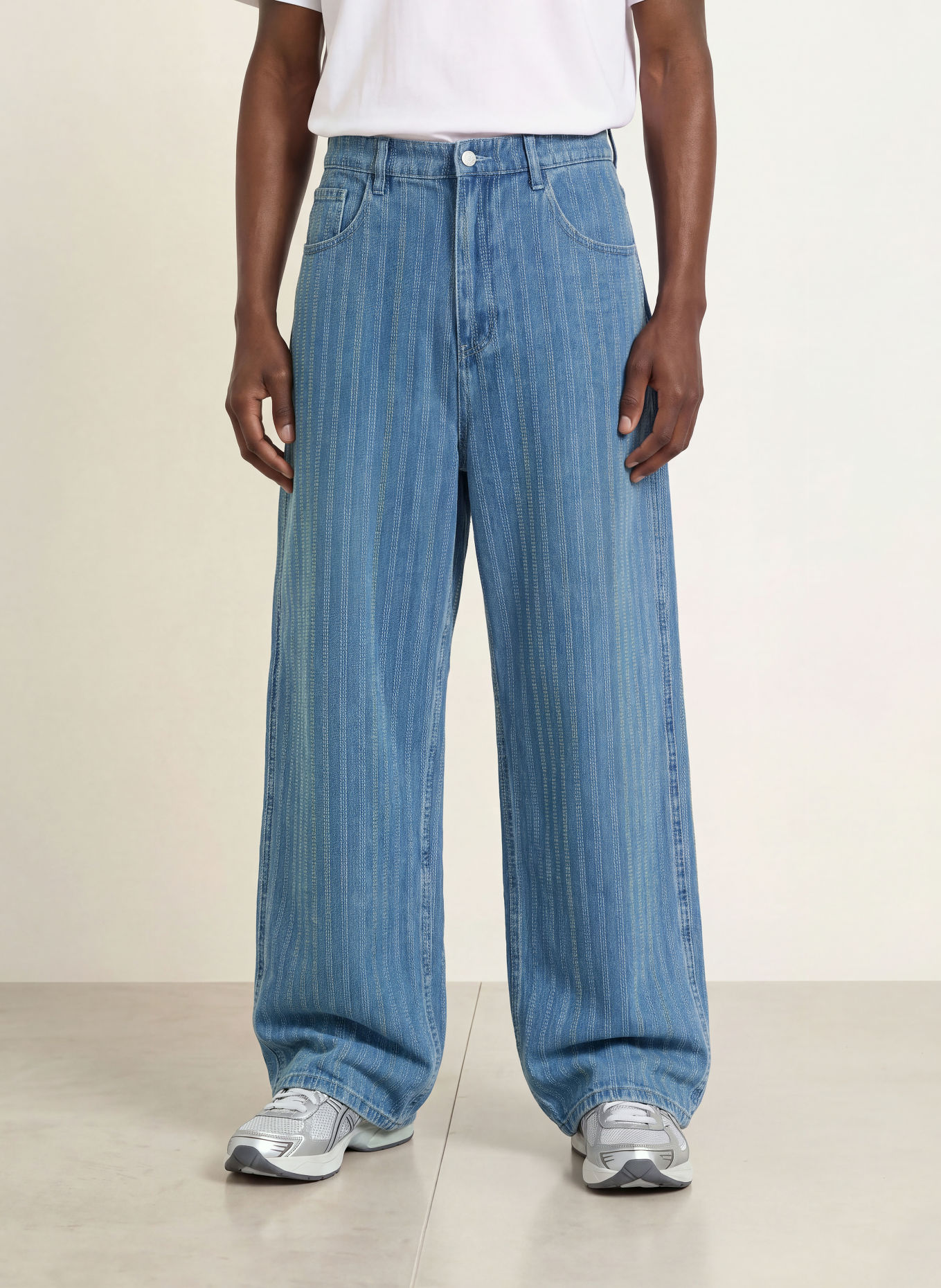 WOODBIRD Jeans WBYUTO ZHOU Baggy Fit: MID BLUE