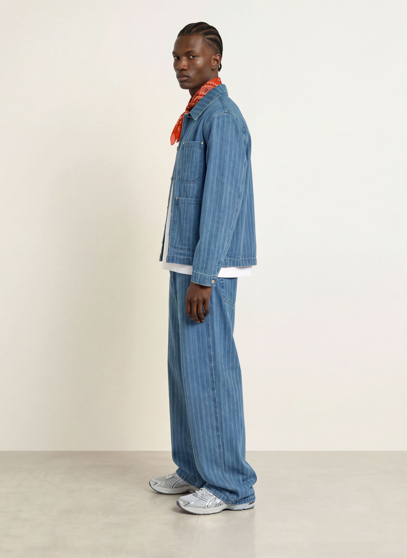 WOODBIRD Jeans WBYUTO ZHOU Baggy Fit: MID BLUE