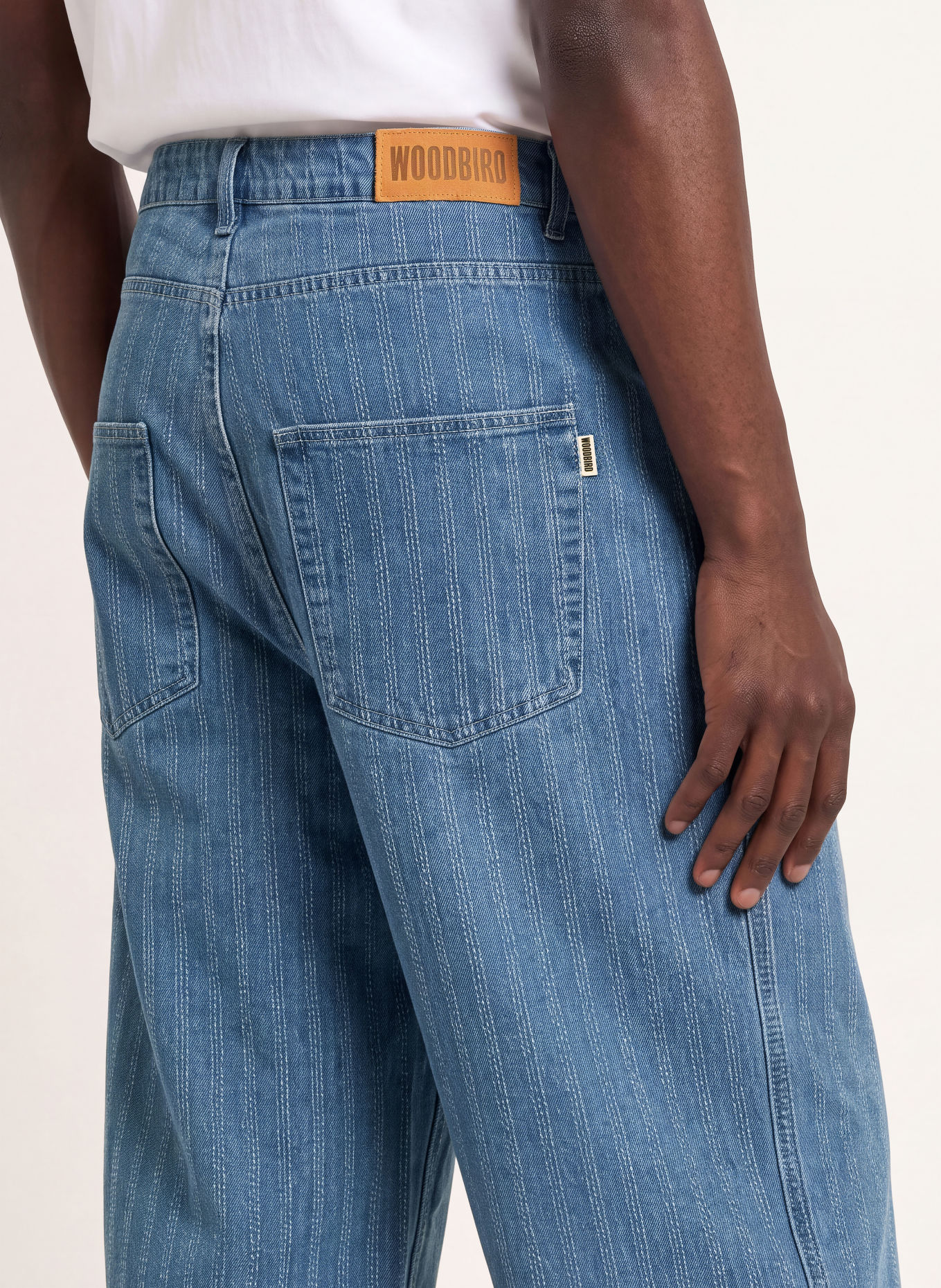 WOODBIRD Jeans WBYUTO ZHOU Baggy Fit: MID BLUE