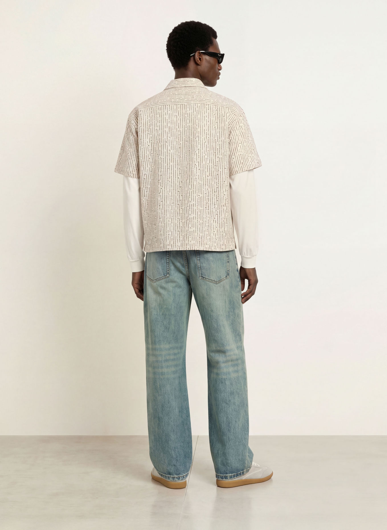 WOODBIRD Jeans WBLEROY Loose Tapered Fit: Washed Mid Blue
