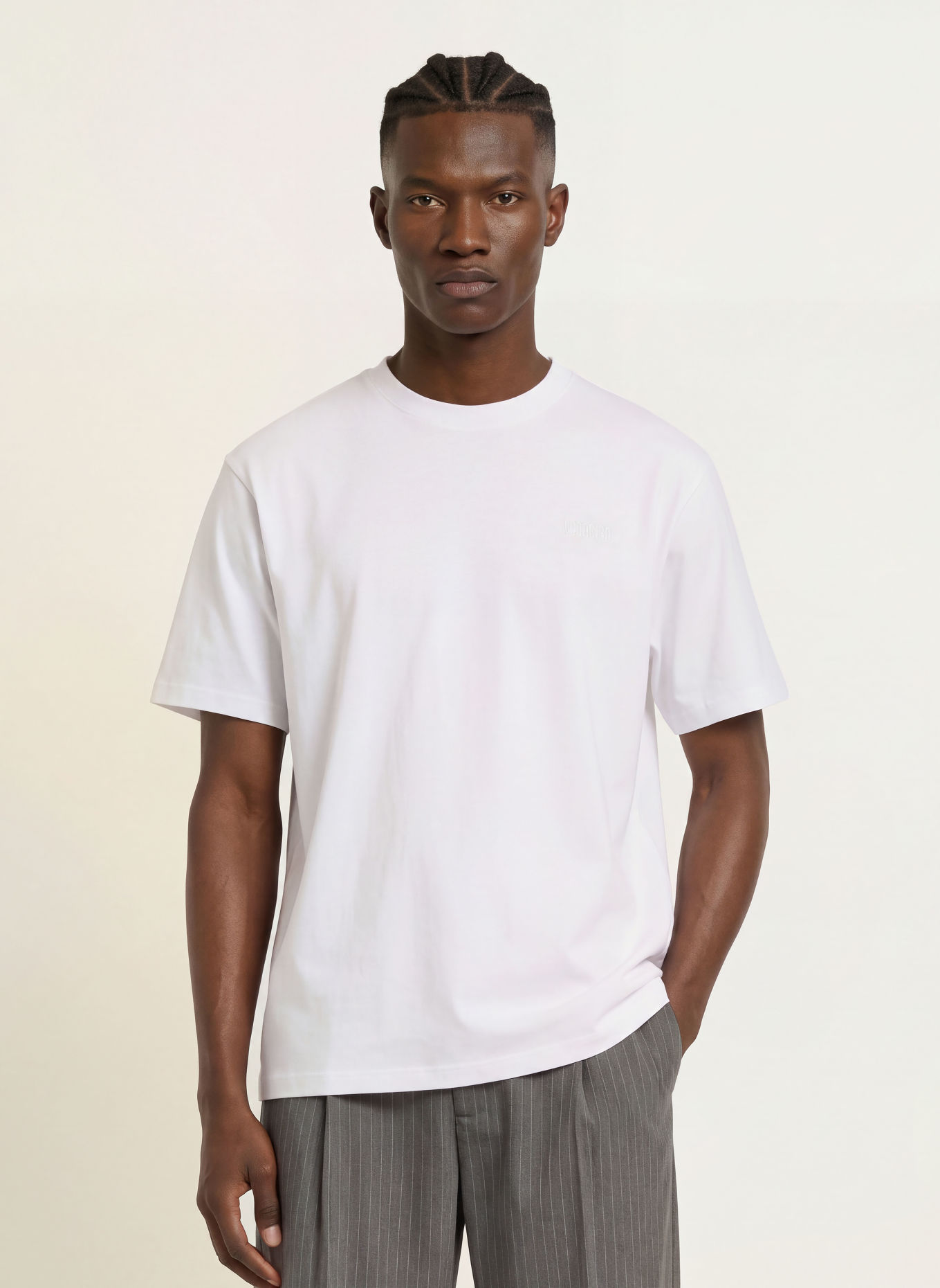 WOODBIRD WBBAINE T-shirt: WHITE