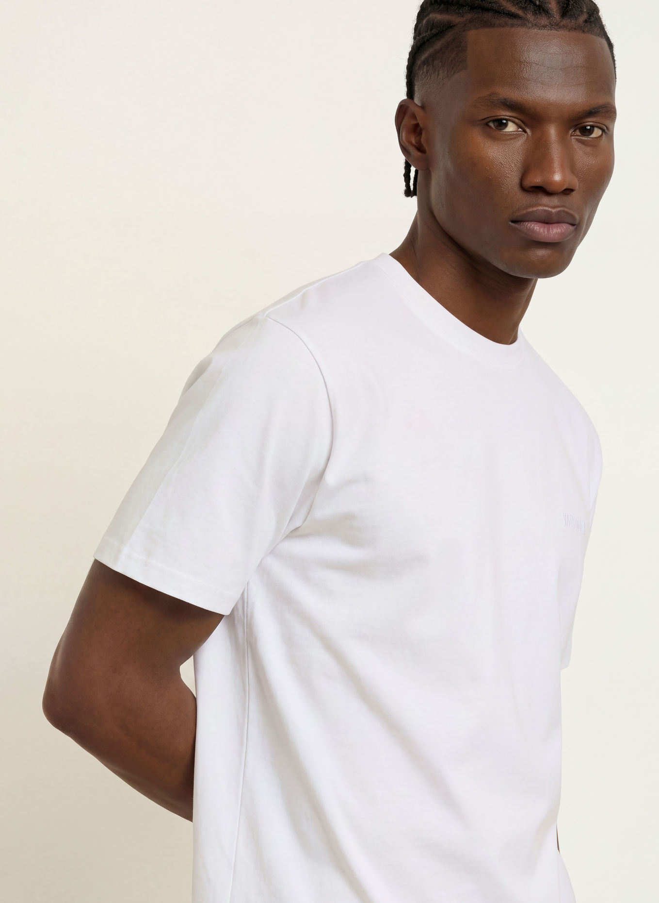 WOODBIRD WBBAINE T-shirt: WHITE