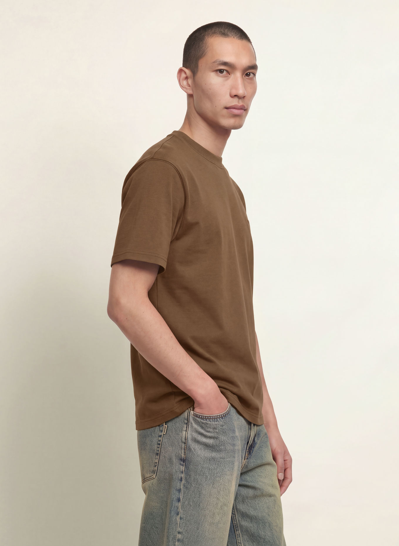 WOODBIRD T-shirt WBBAINE: BRUN
