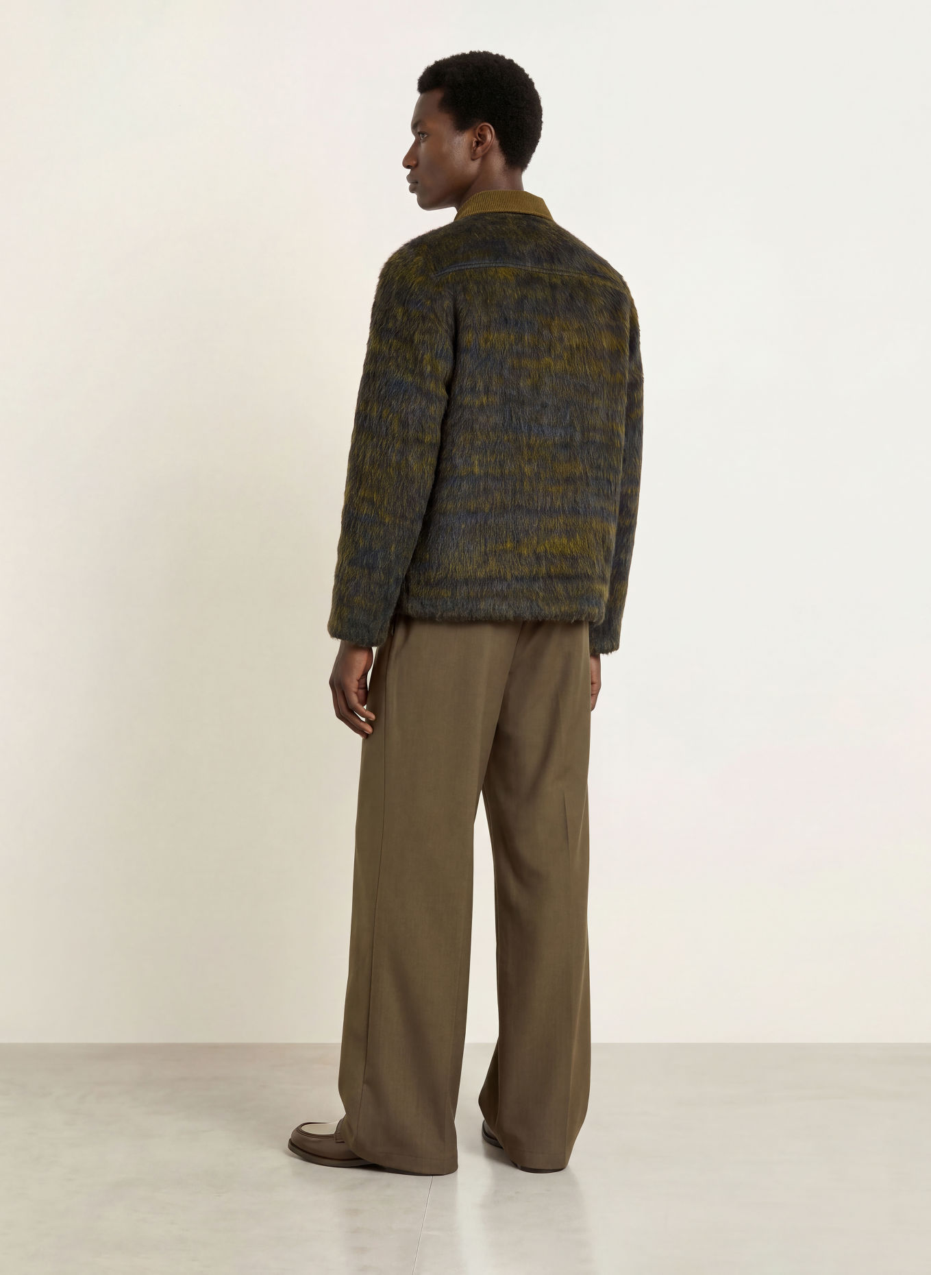 WOODBIRD Overshirt WBBLADE: DARK GREEN / LIGHT GREEN / BLUE
