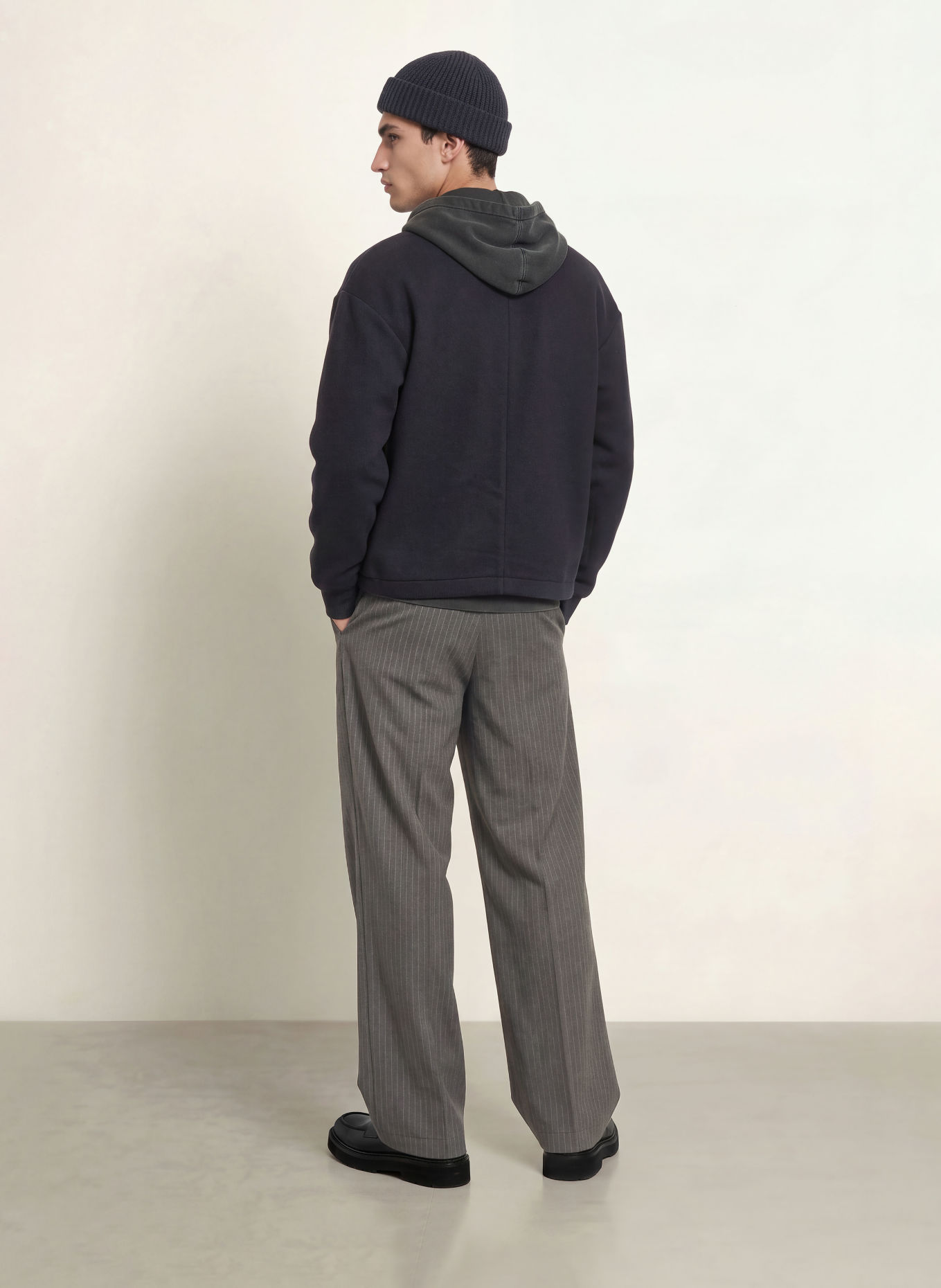 WOODBIRD Overshirt WBWUANG: MÖRKBLÅ