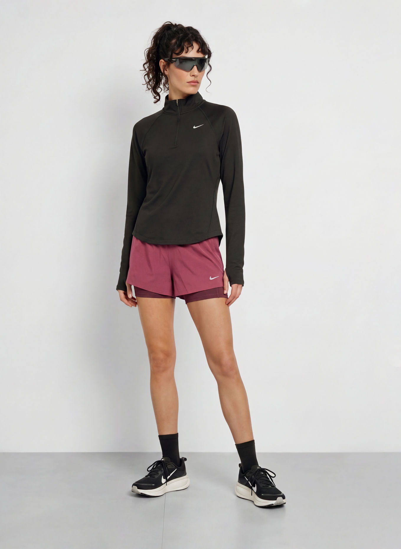 Nike TEMPO Functional Shirt: BLACK