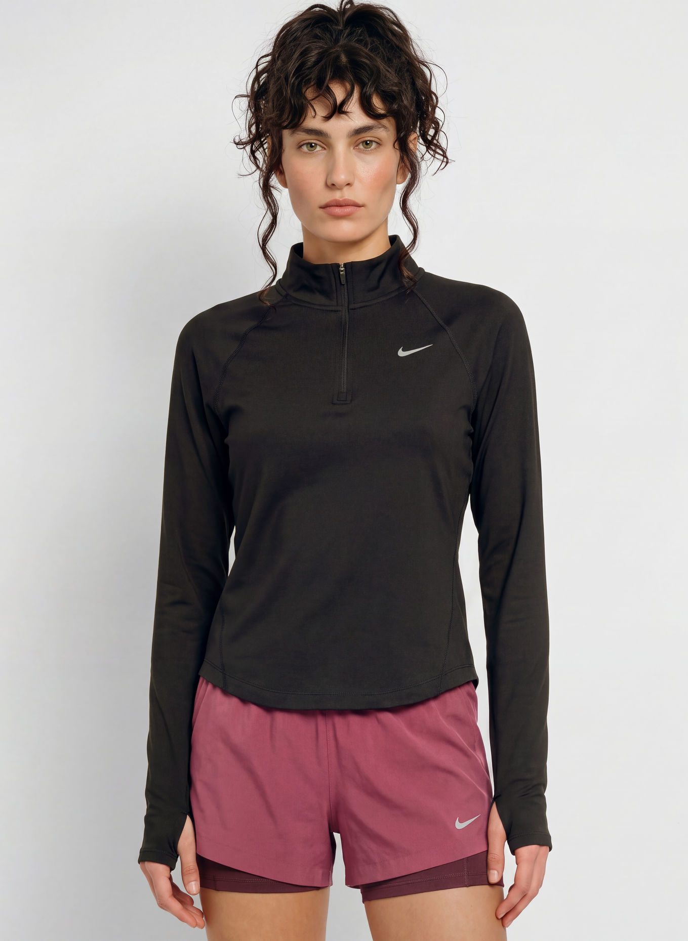 Nike TEMPO Functional Shirt: BLACK