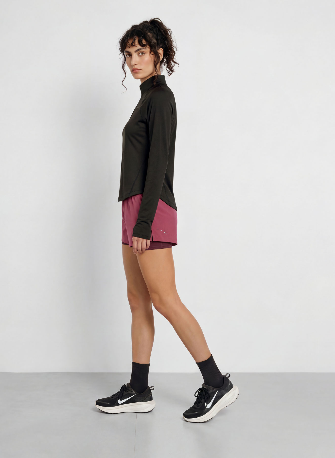Nike TEMPO Functional Shirt: BLACK