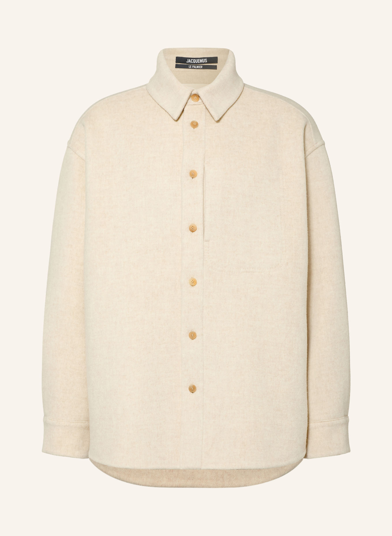 JACQUEMUS Overjacket LA VESTE BOULANGER: BEIGE