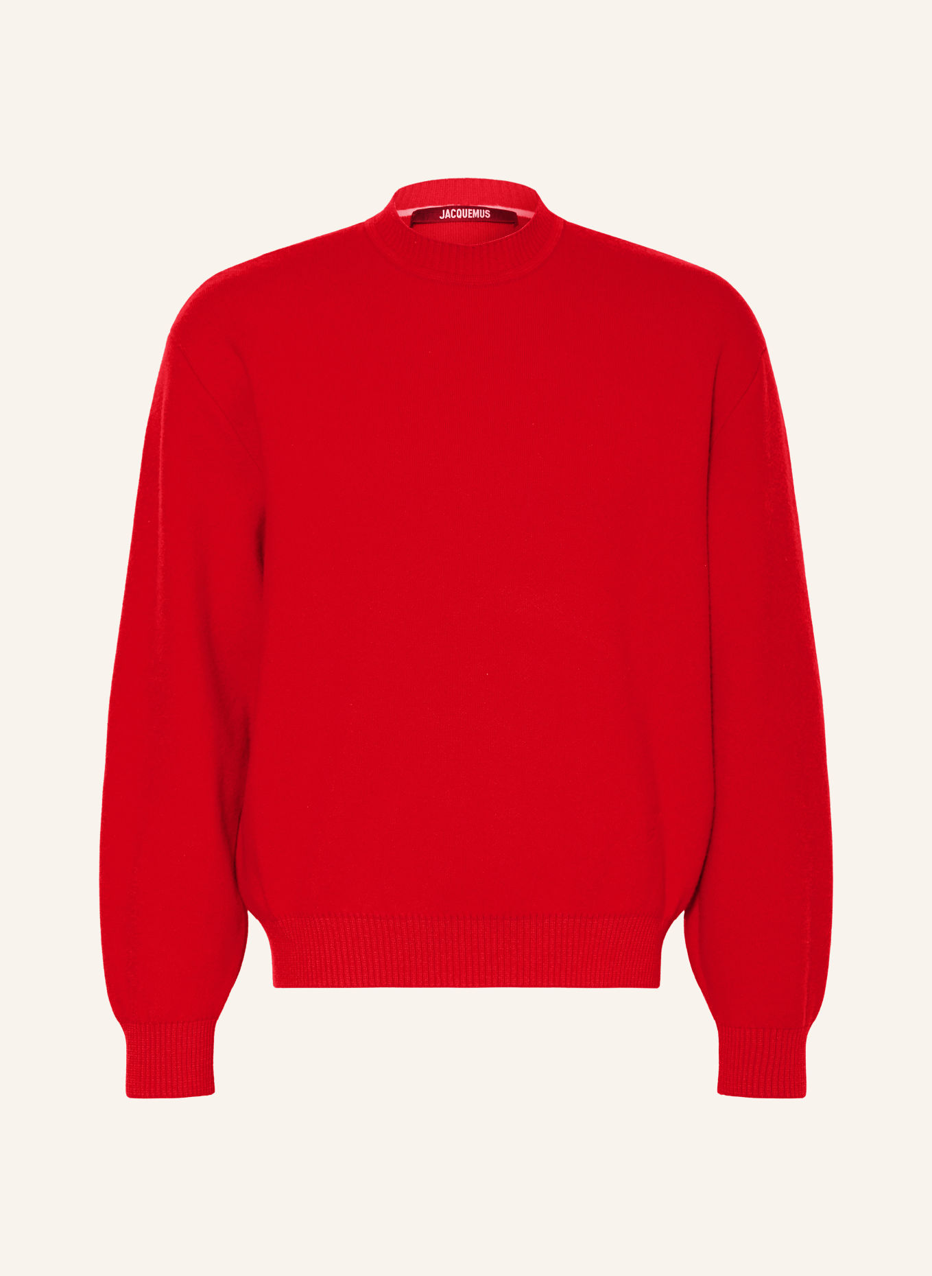 JACQUEMUS LA MAILLE PELOTA Sweater: RED
