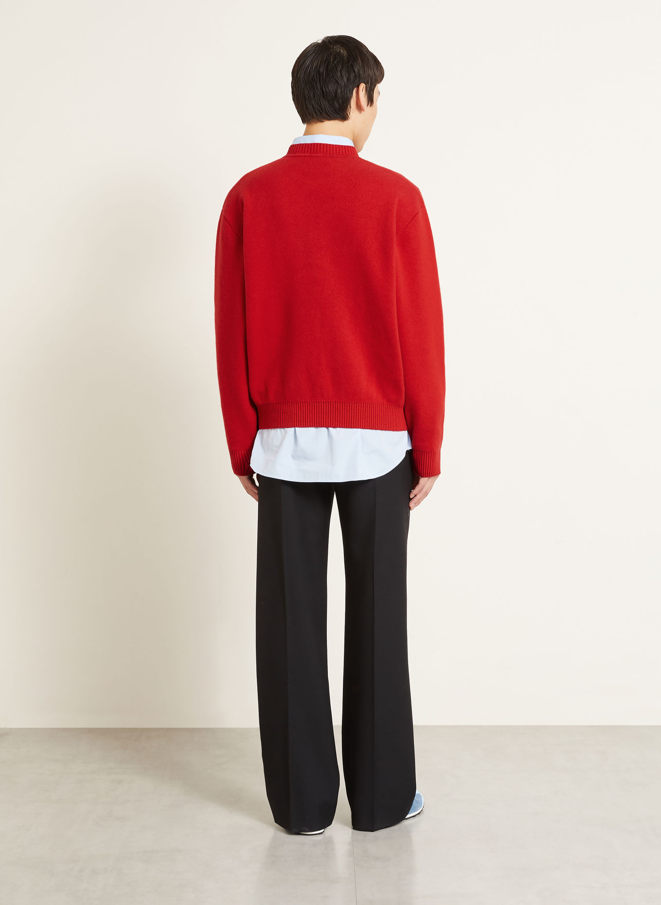 JACQUEMUS LA MAILLE PELOTA Sweater: RED