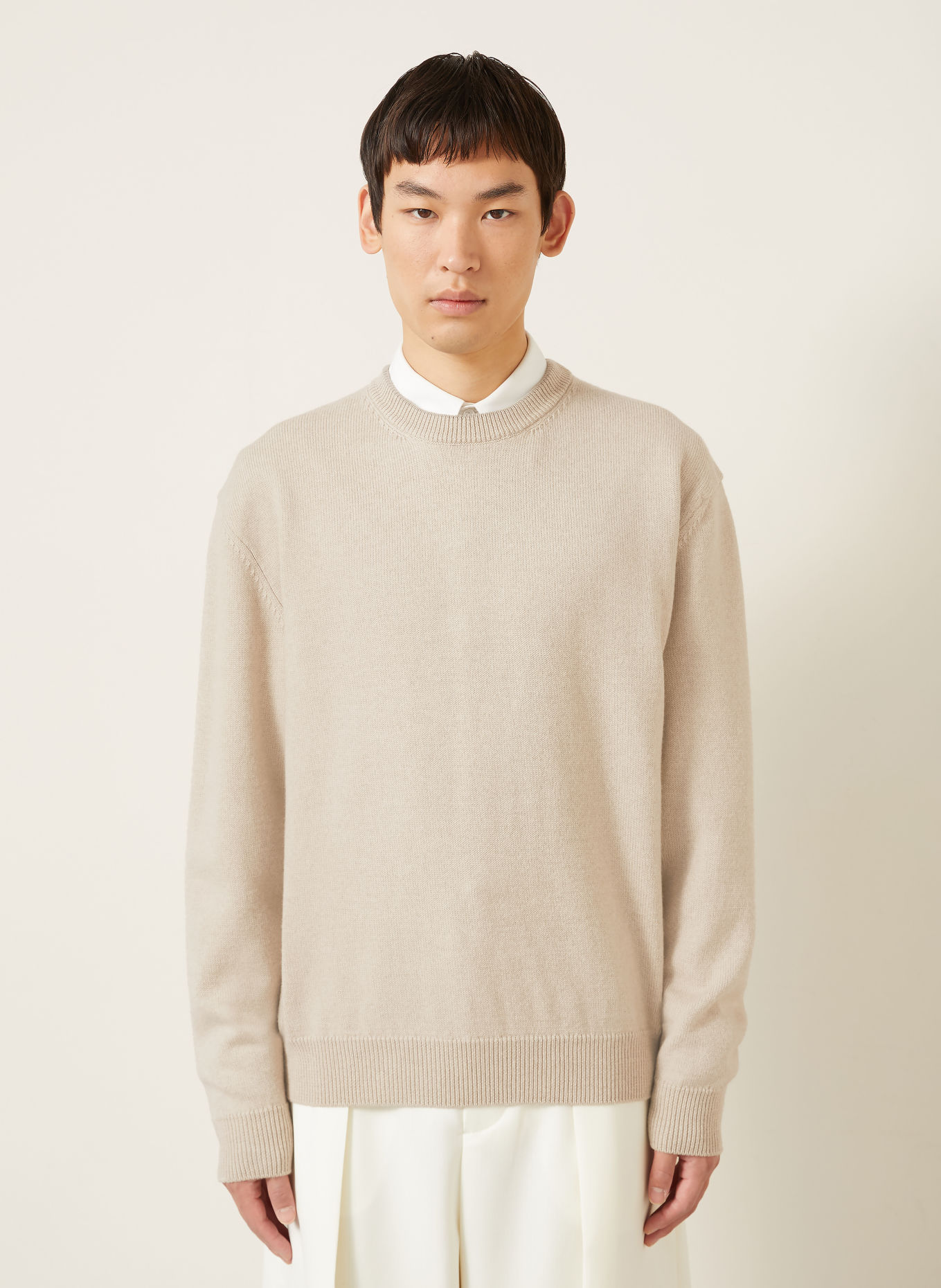 JACQUEMUS Pullover LA MAILLE MOULIN: BEIGE