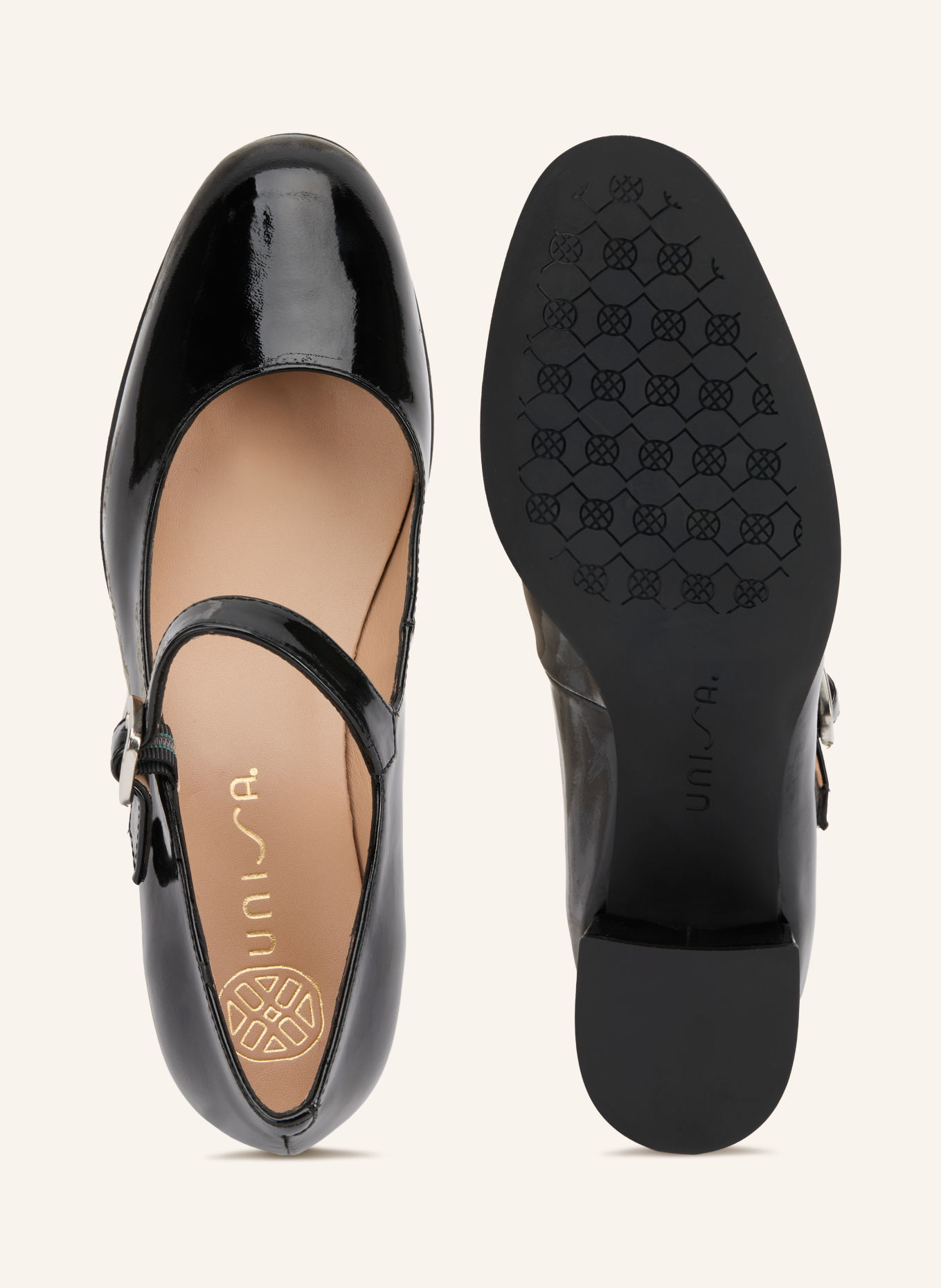 UNISA LINSEY Mary Jane pumps: BLACK