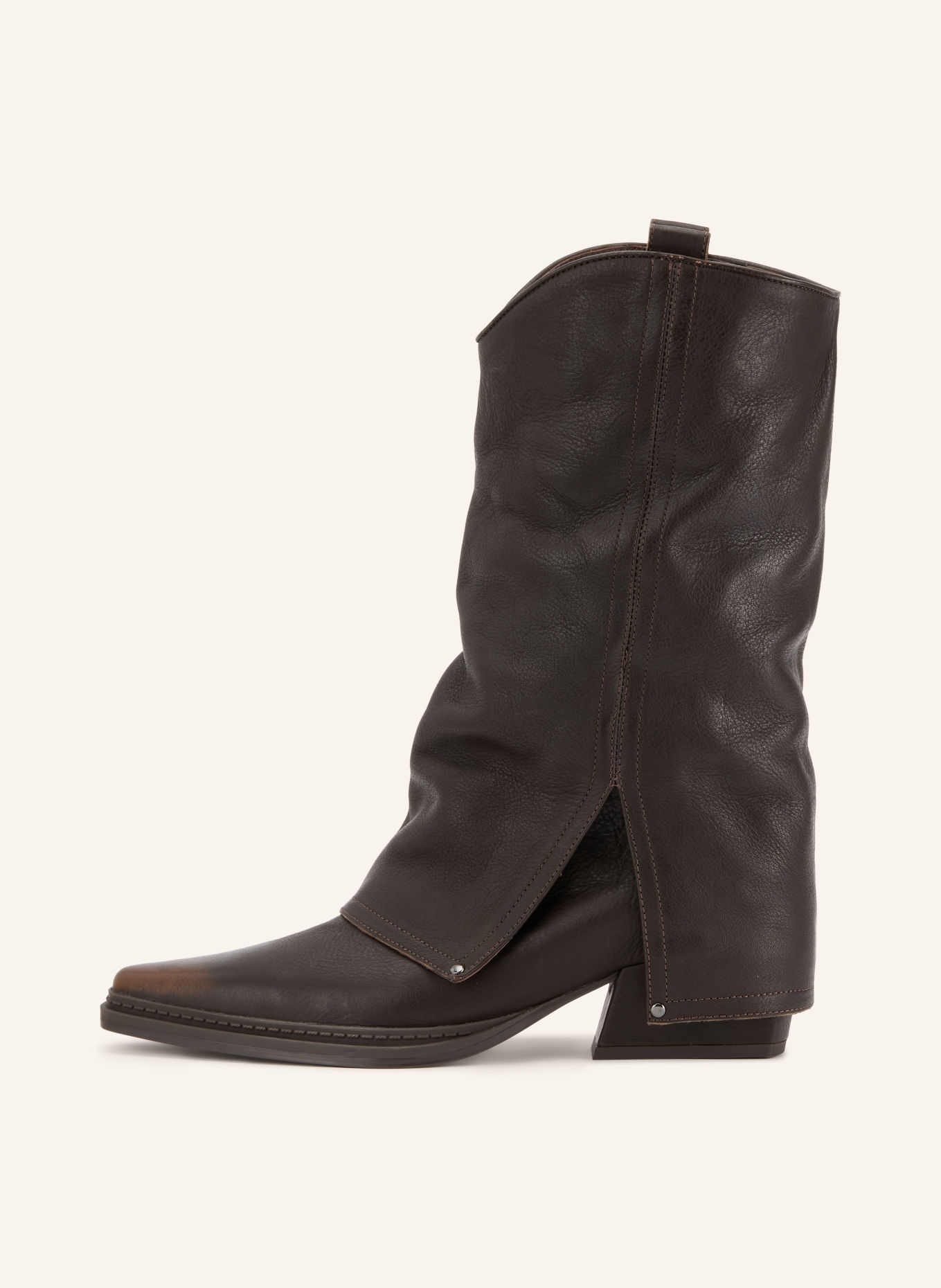 UNISA Cowboy Boots GURIA: DUNKELBRAUN