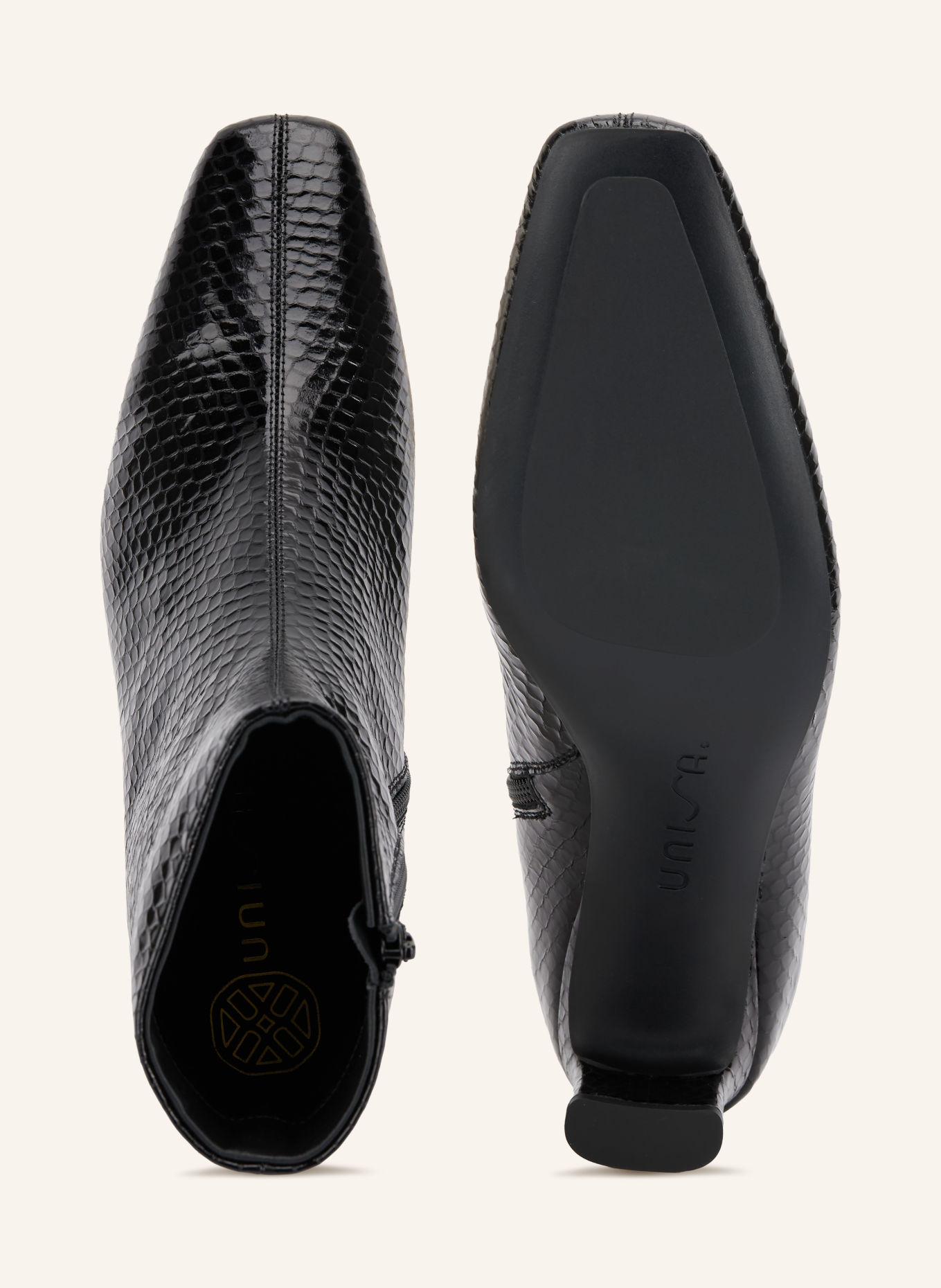 UNISA JEPO Ankle boots: BLACK