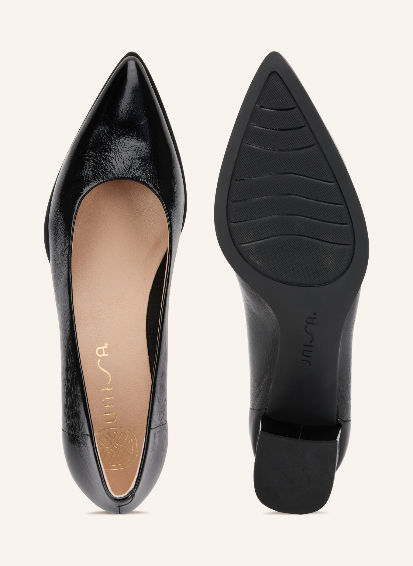 UNISA Pumps JOVERA: SCHWARZ