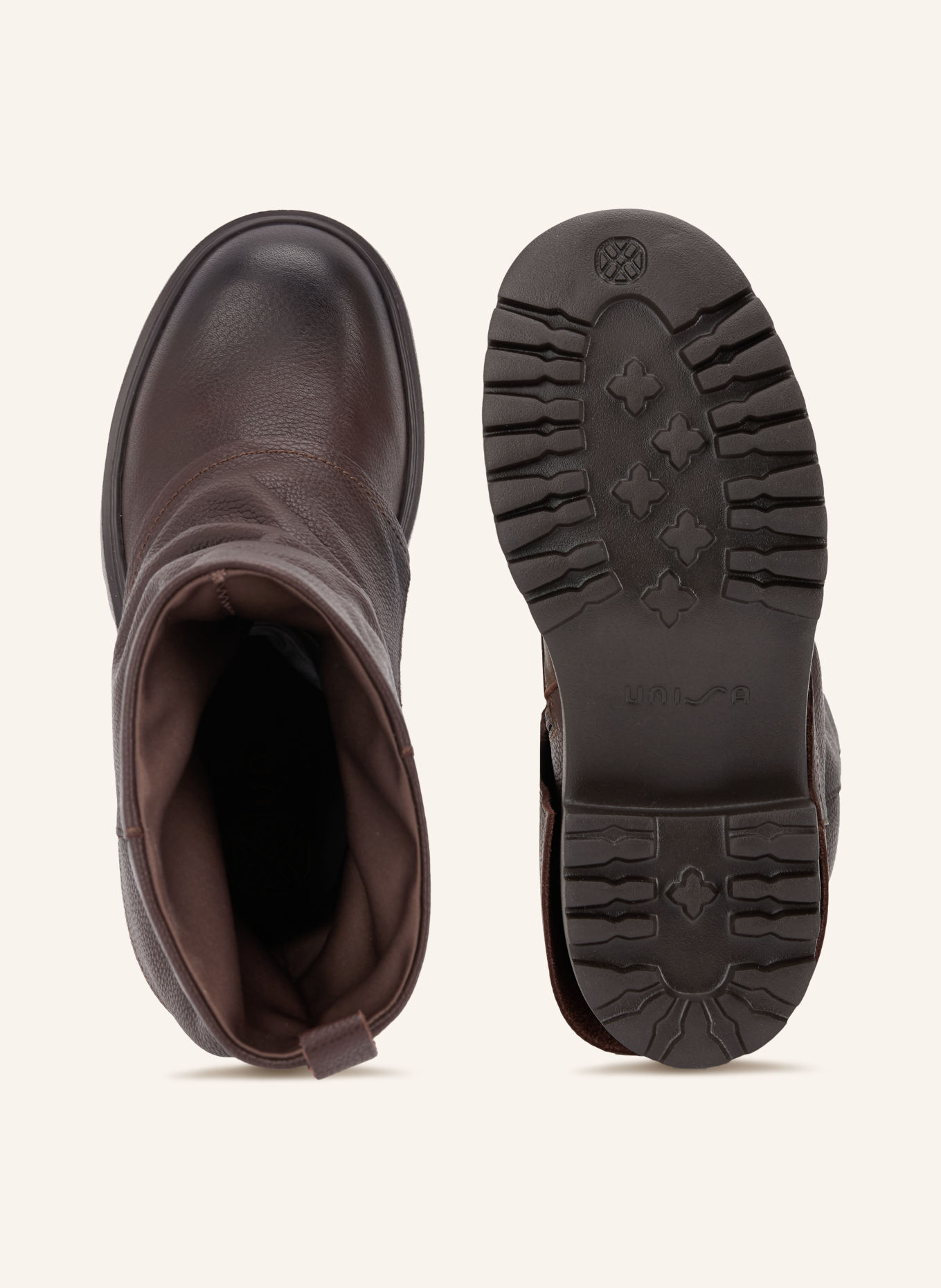 UNISA Boots GRAY_ALA: DUNKELBRAUN