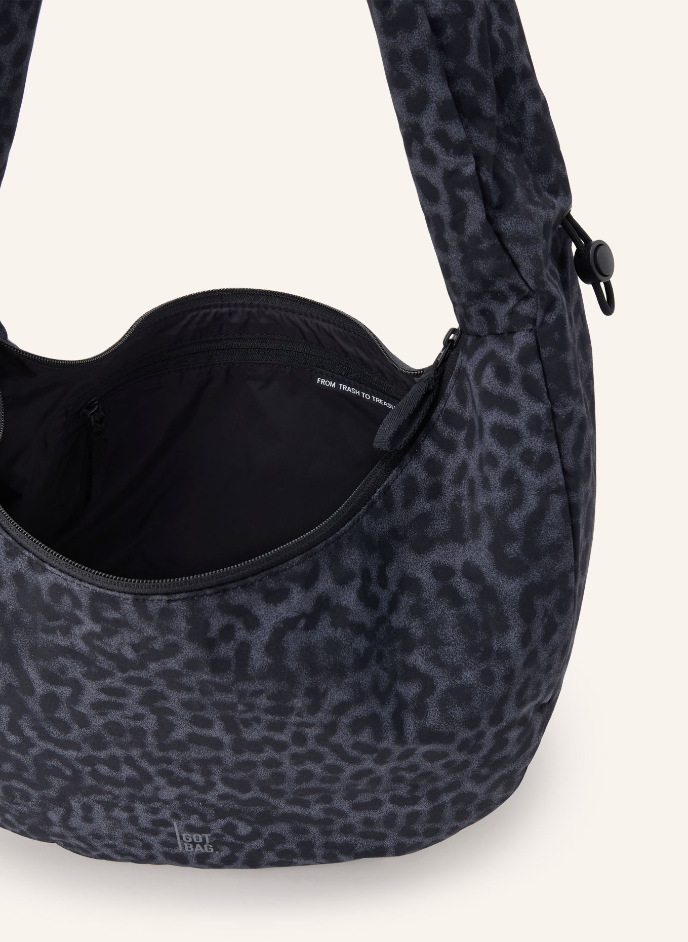 GOT BAG MOON BAG Crossbody bag: BLACK / BLUE
