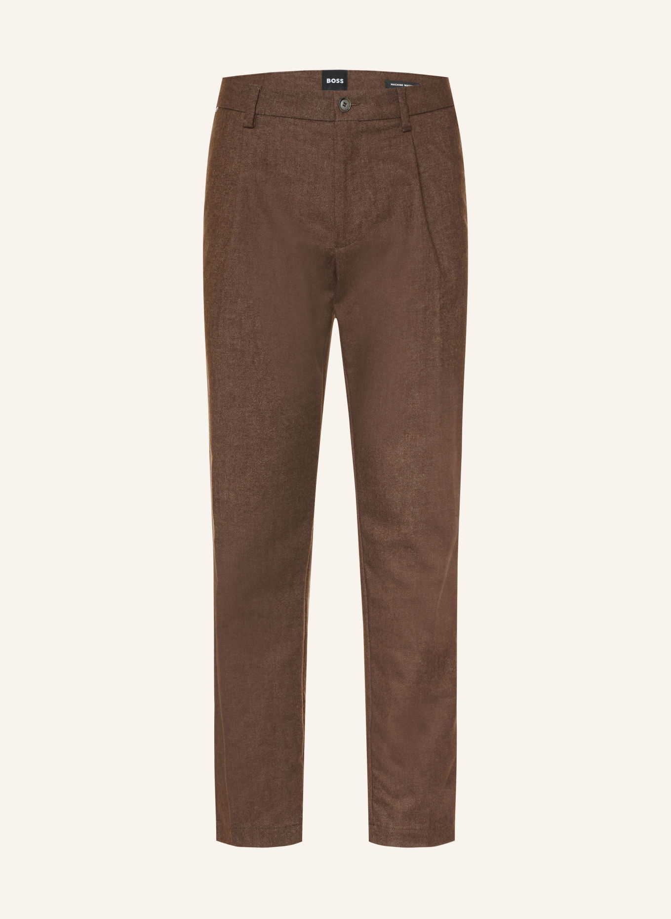 BOSS KANE Modern Regular Fit Chinos: BROWN