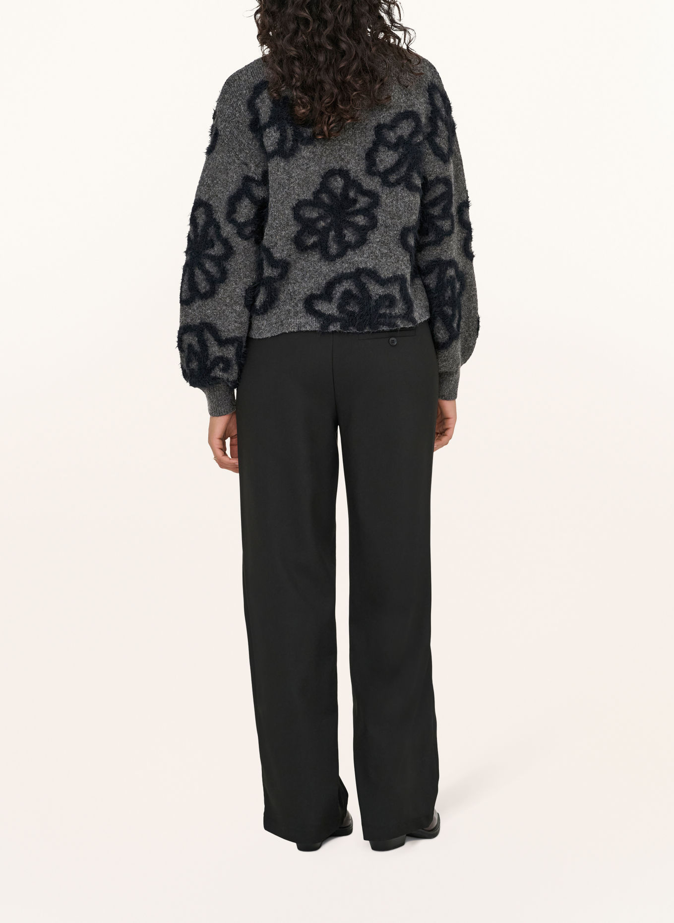 ONLY Sweater: GRAY / BLACK