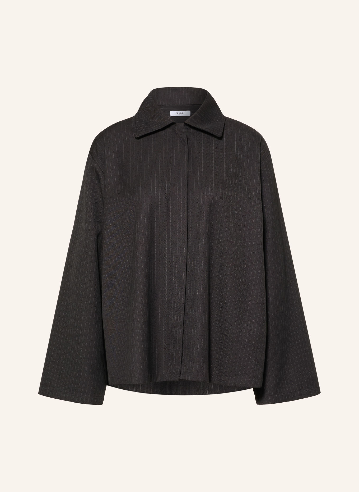 Stylein Chemisier BRENLY: MARRON FONCÉ / MARRON CLAIR
