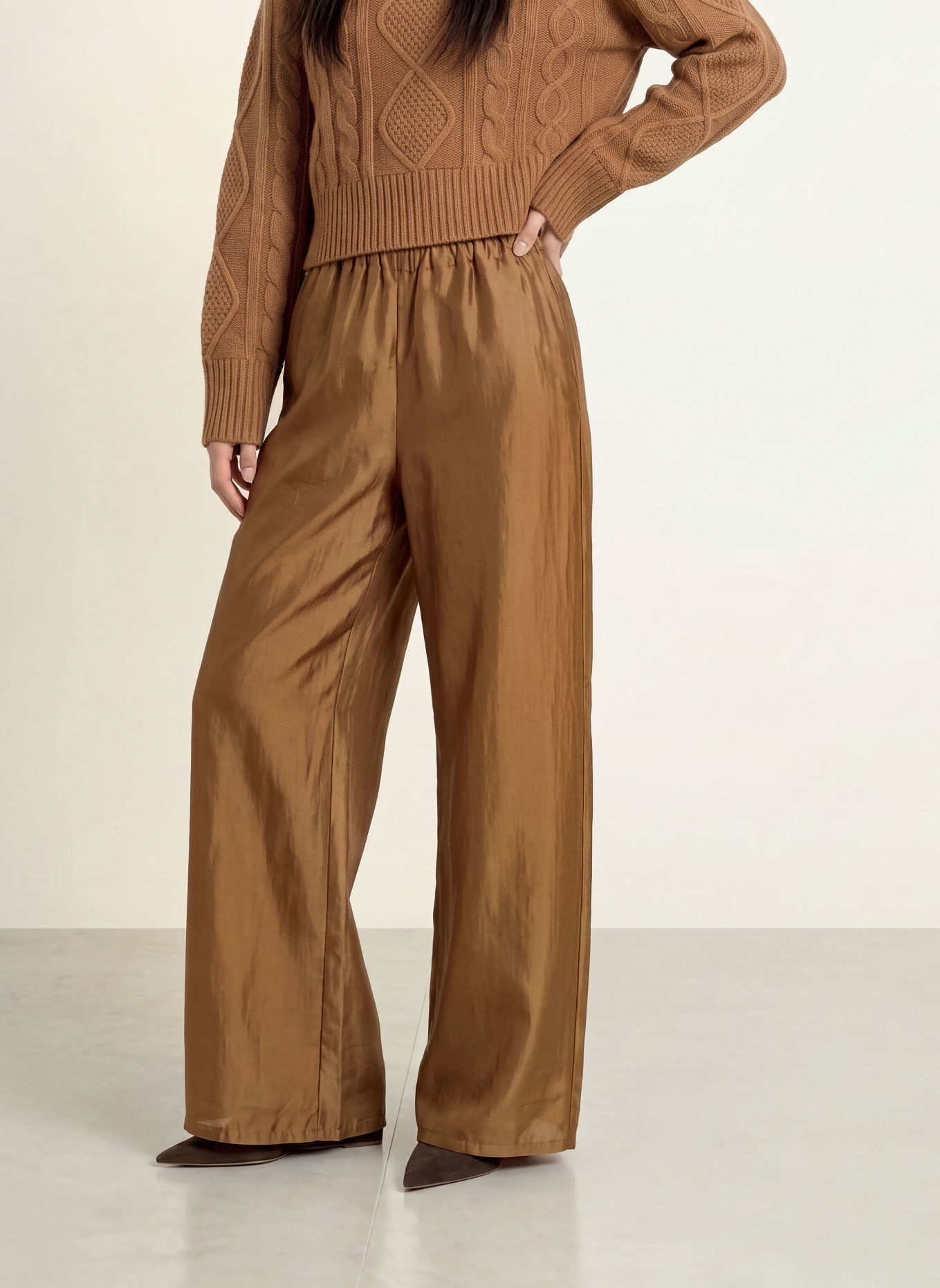 Stylein Pantalon BITONTO: MARRON