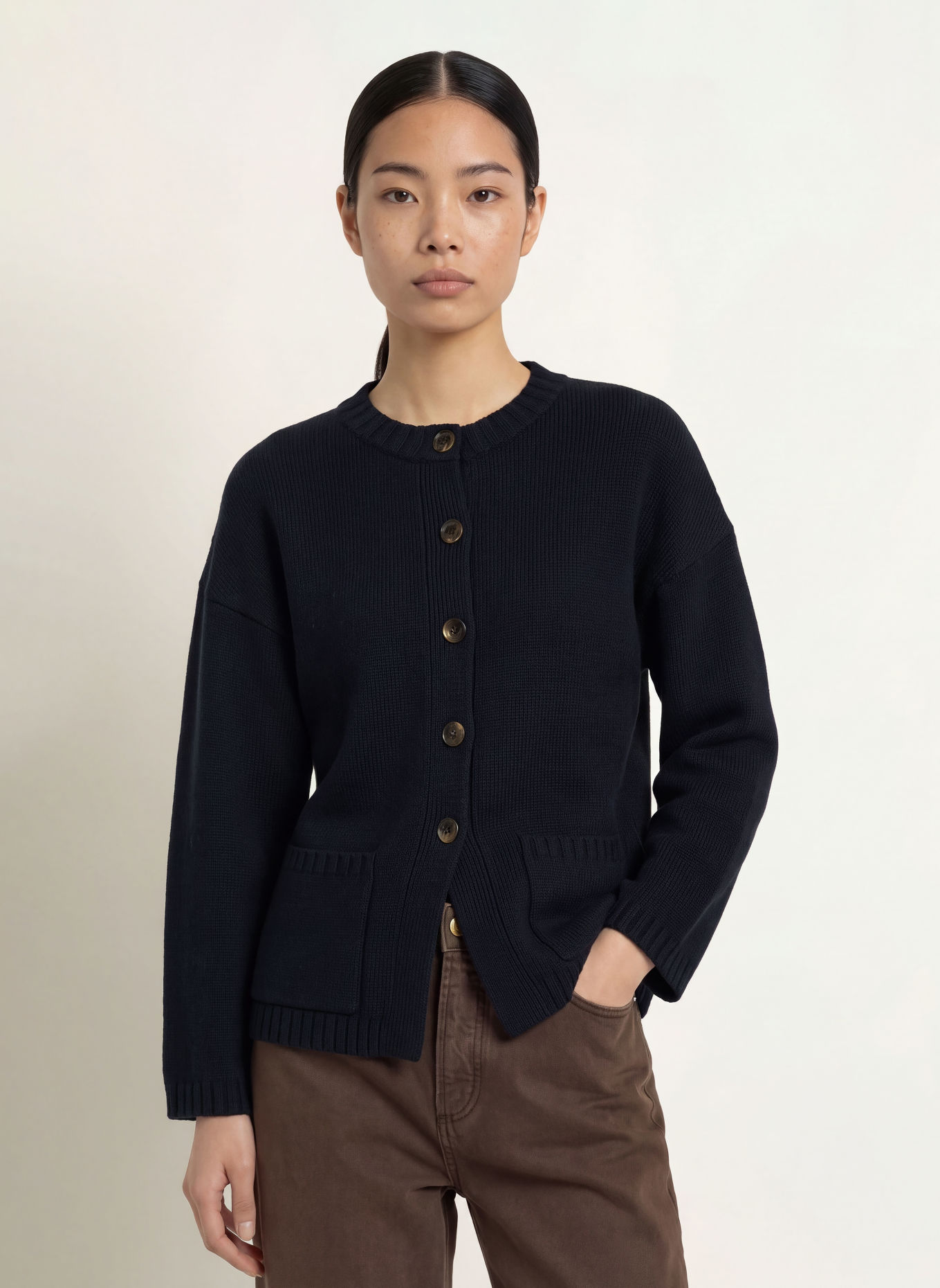 Stylein HOULIA Cardigan: DARK BLUE