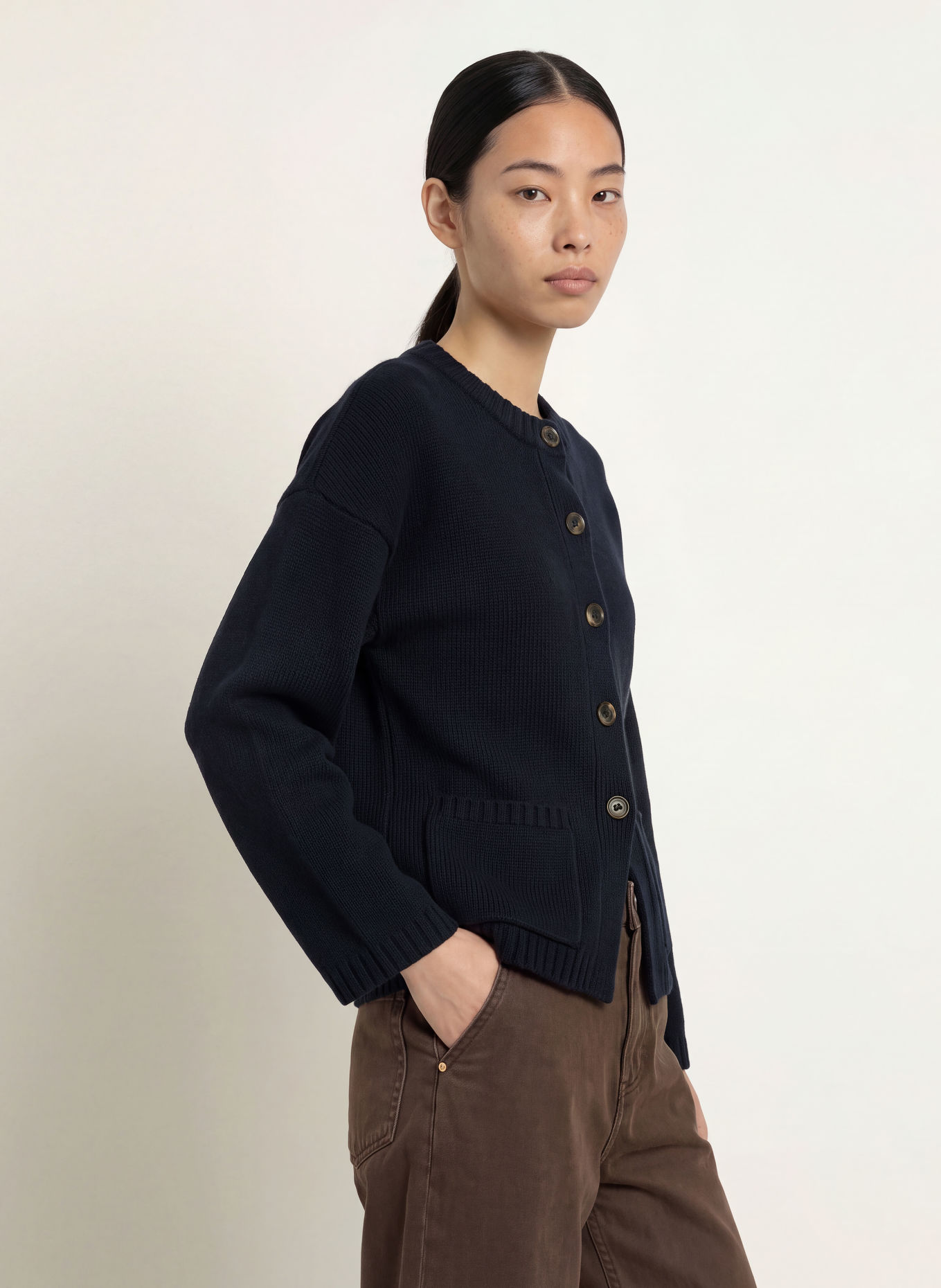 Stylein HOULIA Cardigan: DARK BLUE