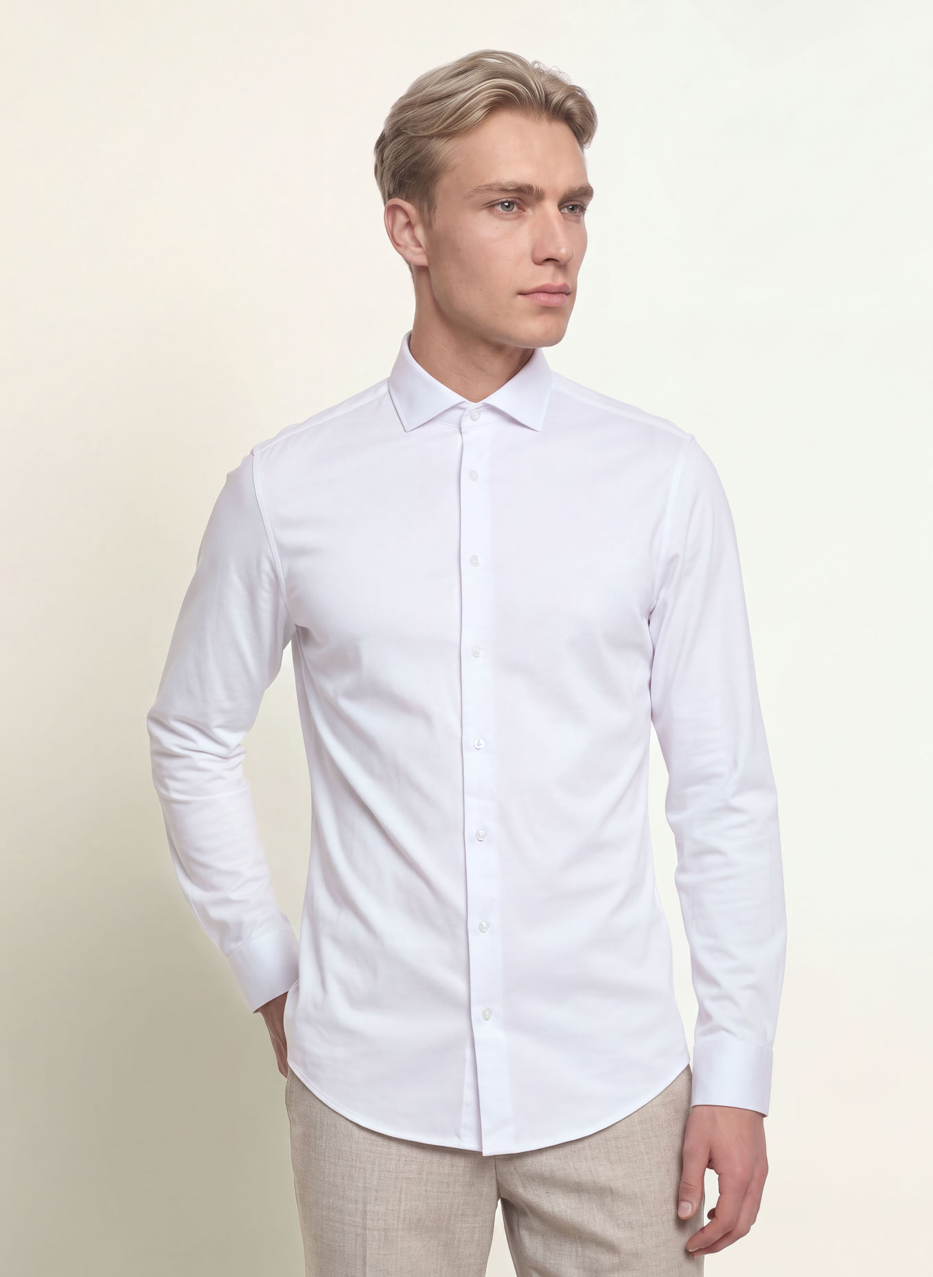 seidensticker Chemise coupe extra slim: BLANC