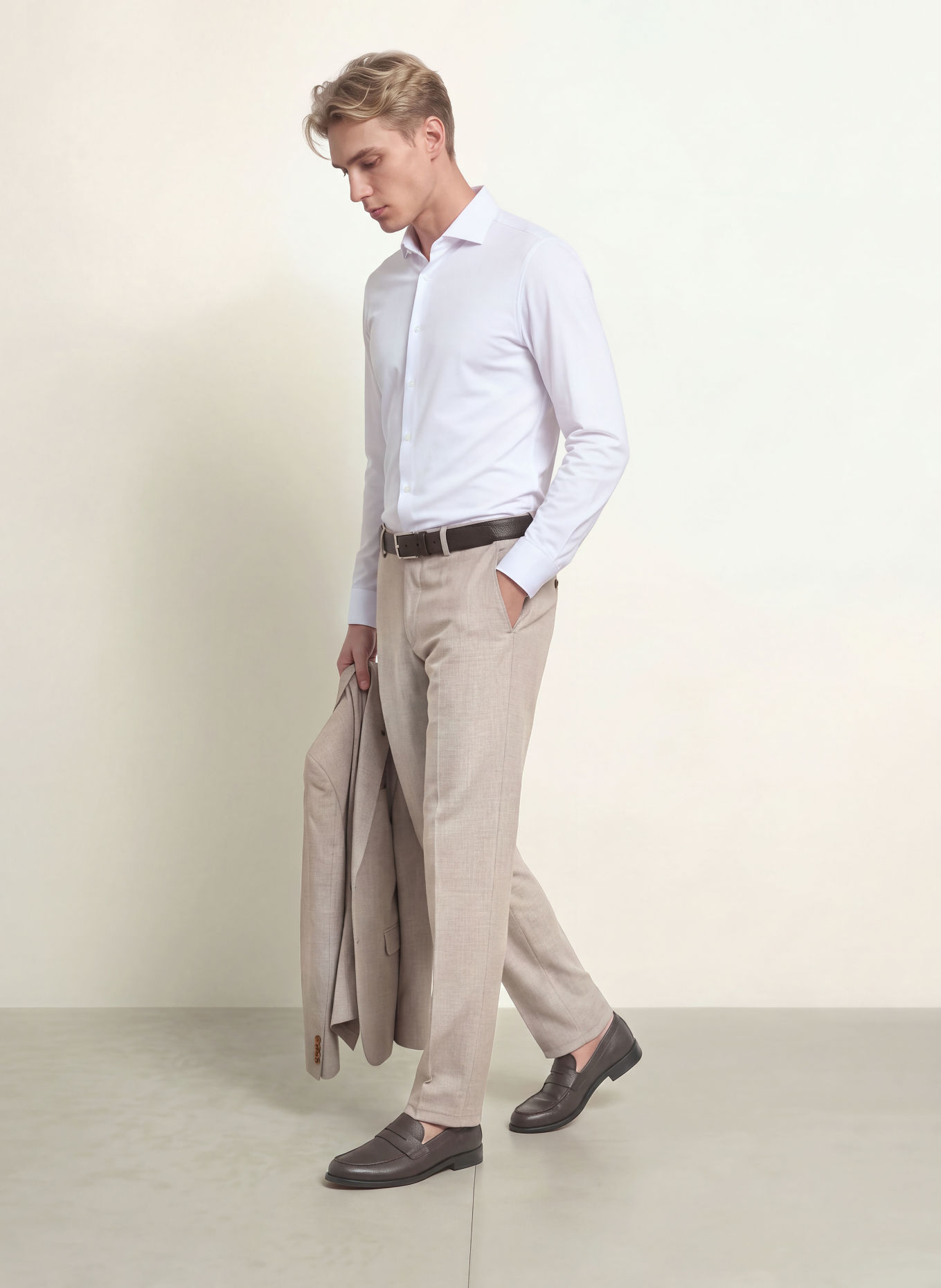 seidensticker Chemise coupe extra slim: BLANC