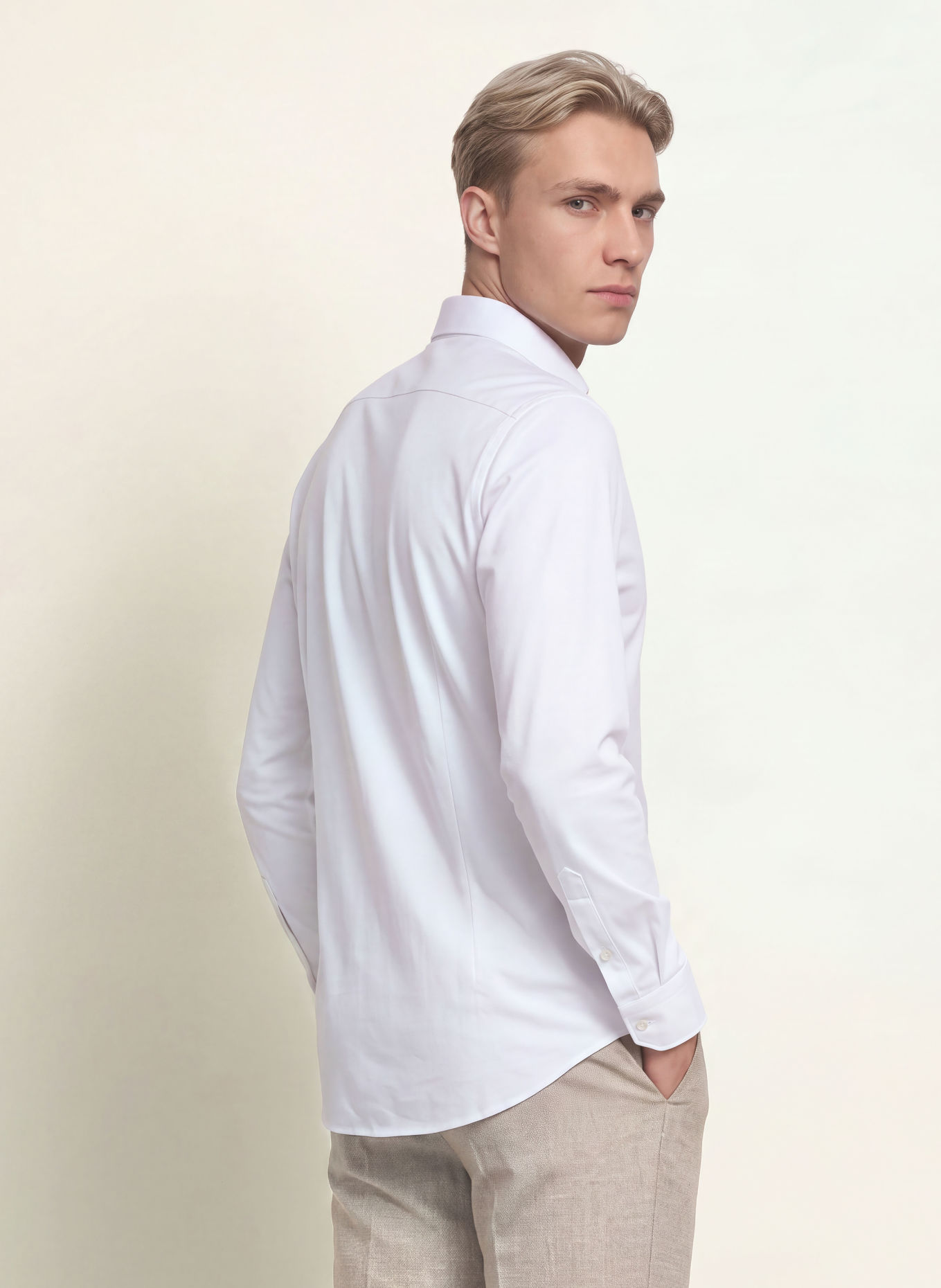 seidensticker Chemise coupe extra slim: BLANC