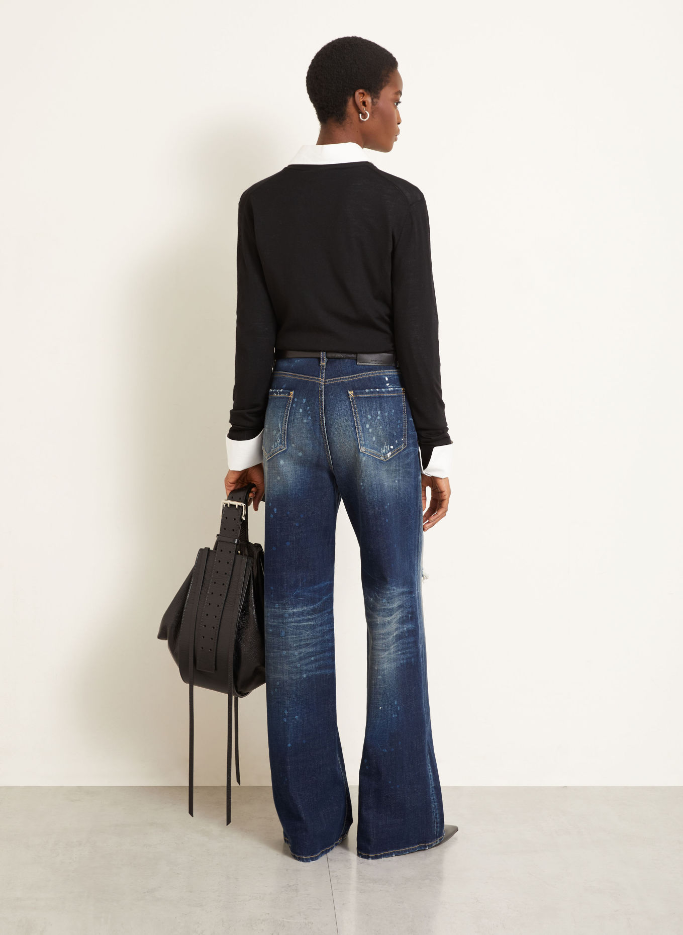 DSQUARED2 Wide-Leg jeans Baggy Jeans: 470 NAVY BLUE