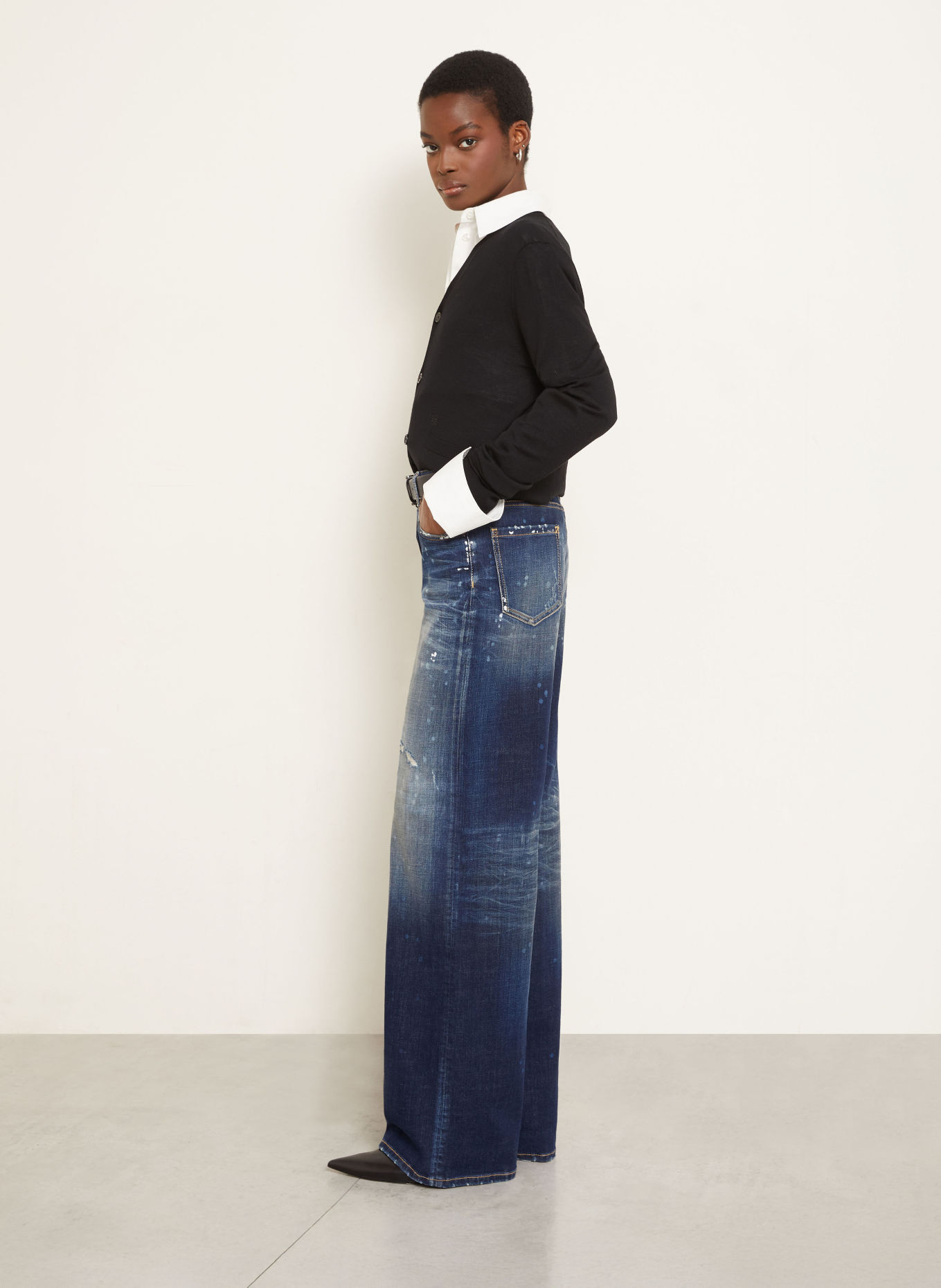 DSQUARED2 Wide-Leg jeans Baggy Jeans: 470 NAVY BLUE
