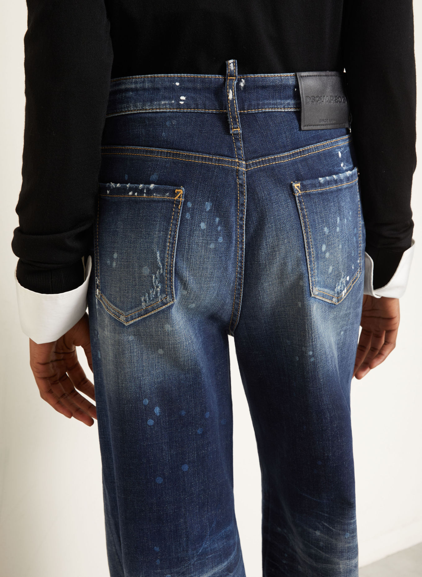 DSQUARED2 Wide-Leg jeans Baggy Jeans: 470 NAVY BLUE