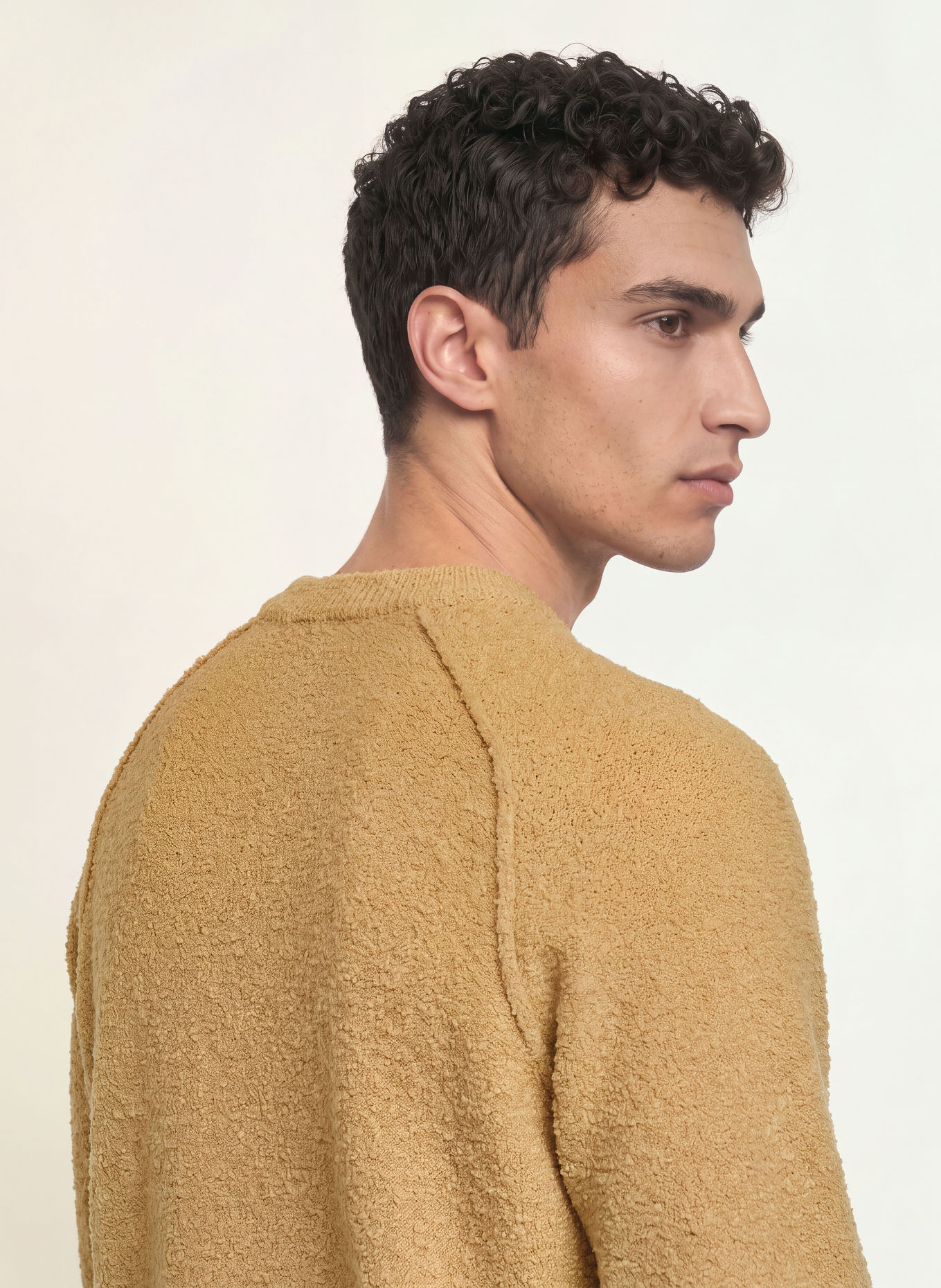 HUGO SAN CHRISTOPHER Sweater: BEIGE