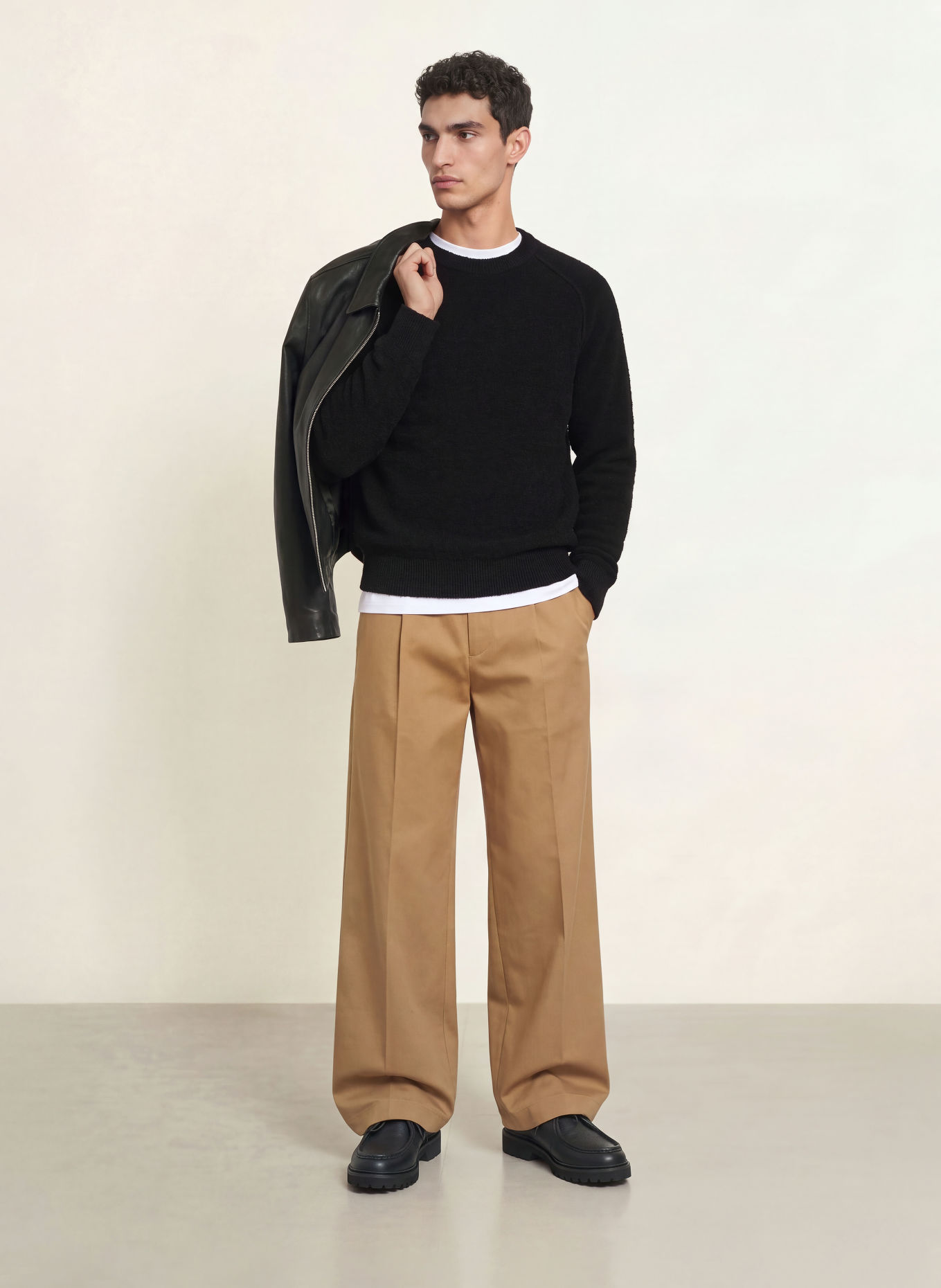 HUGO Pull SAN CHRISTOPHER: NOIR