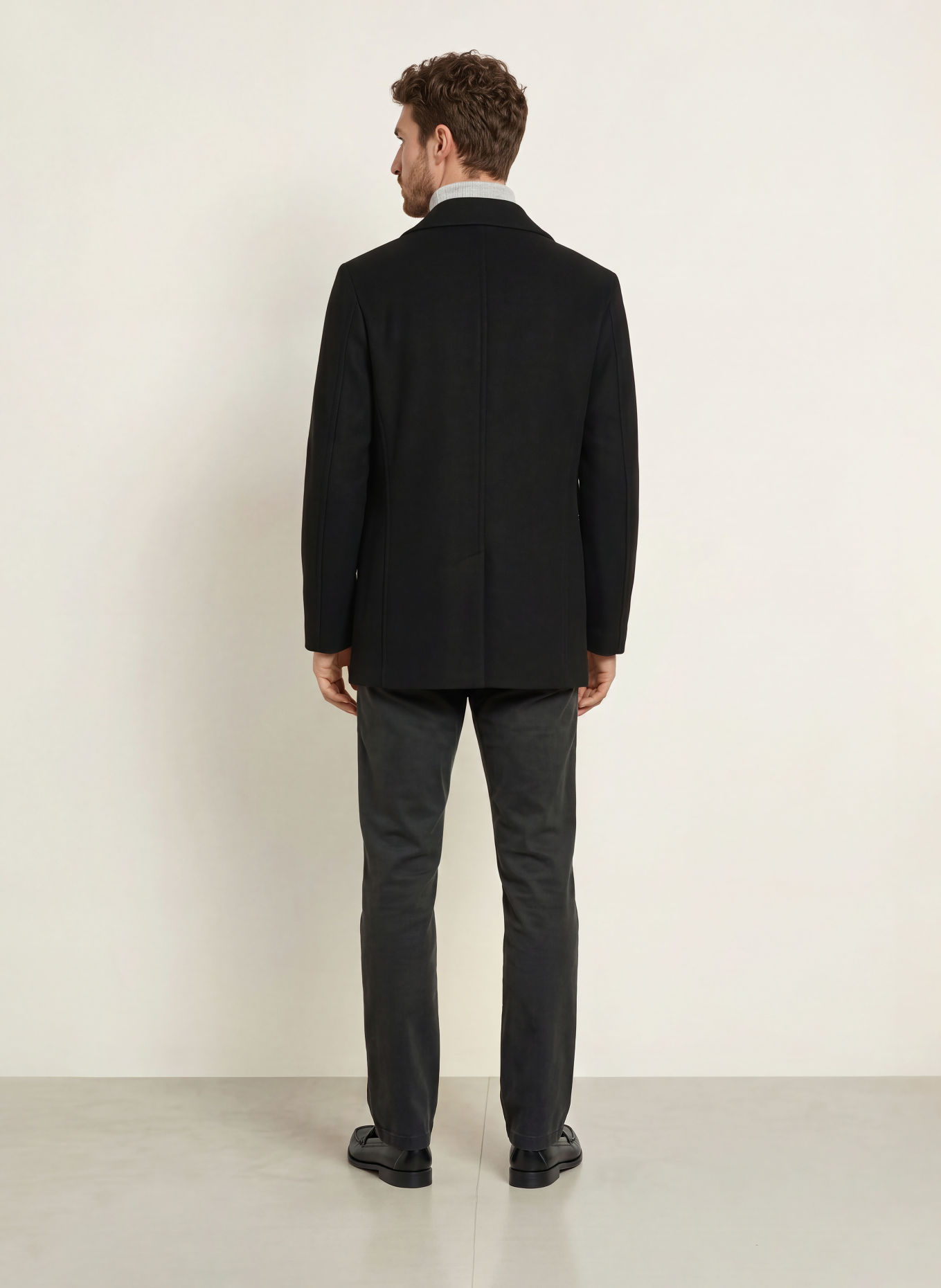 CINQUE Cabanmantel CICHARD: SCHWARZ